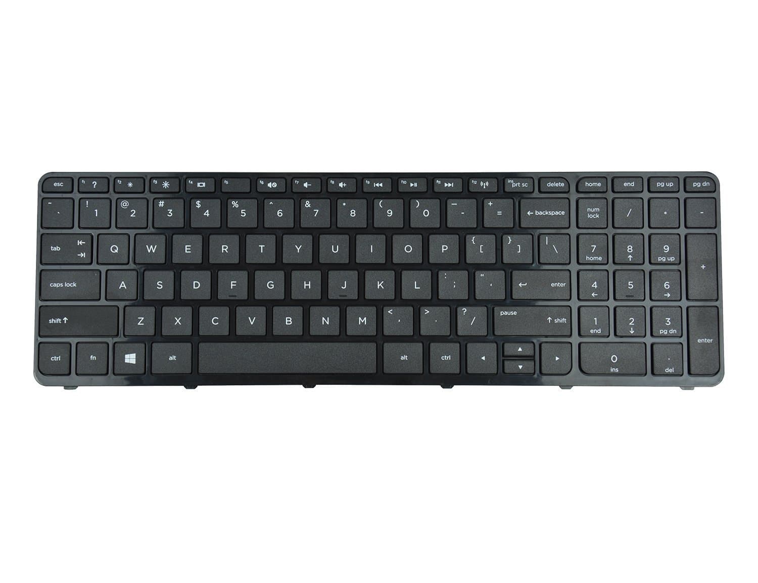 Replacement Laptop Keyboard With Frame For HP Pavilion 15 15-n 15-e 15-g 15-r 15-r000 15-r030wm 15-r035TX 15-r036 15-r011dx 15-r110dx 15-r052nr 15-r053cl 15-r015dx 15-r017dx 15-r018dx 15-r024nr