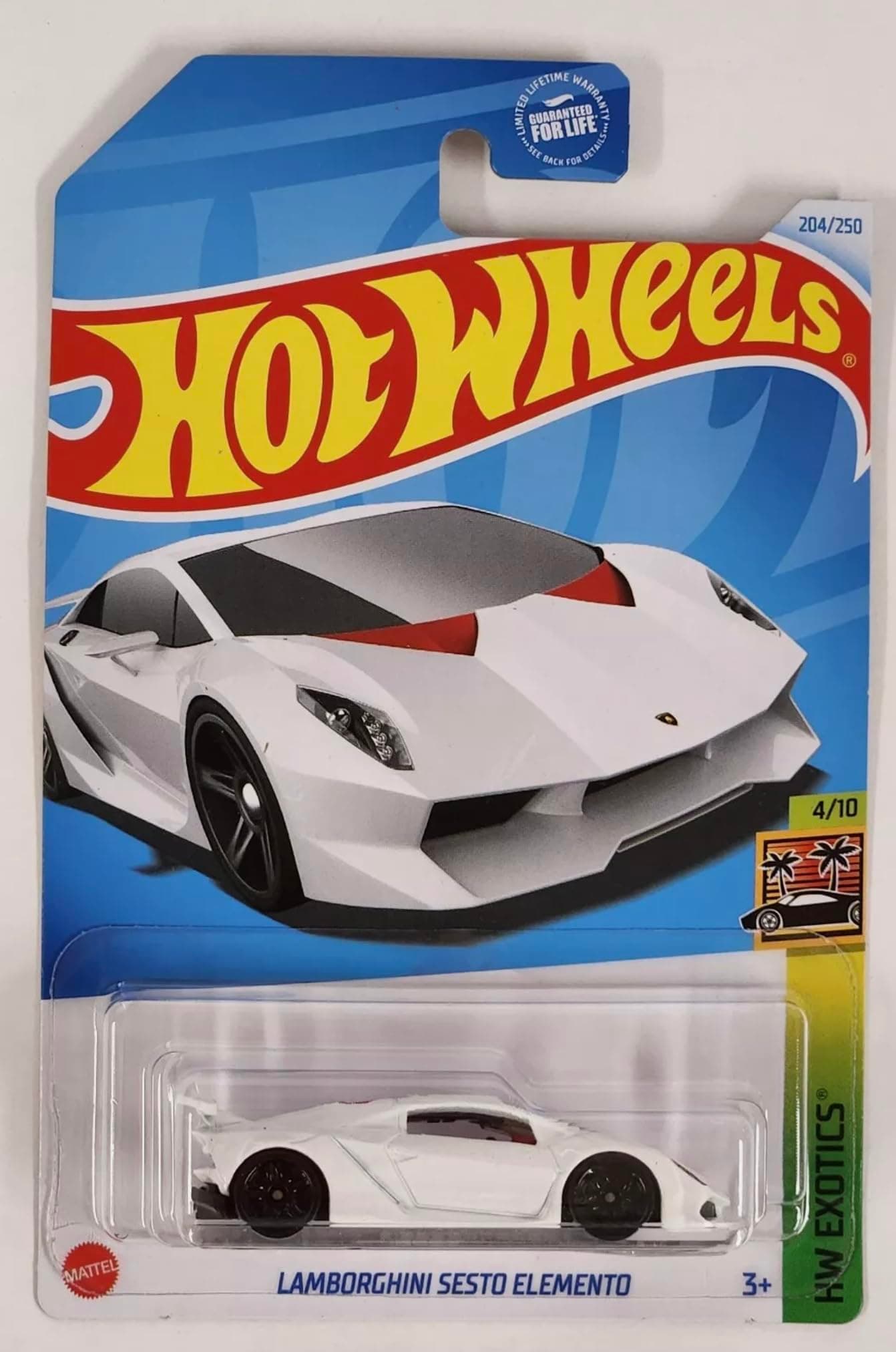 Hot Wheels Lamborghini Sesto Element 204/250 White