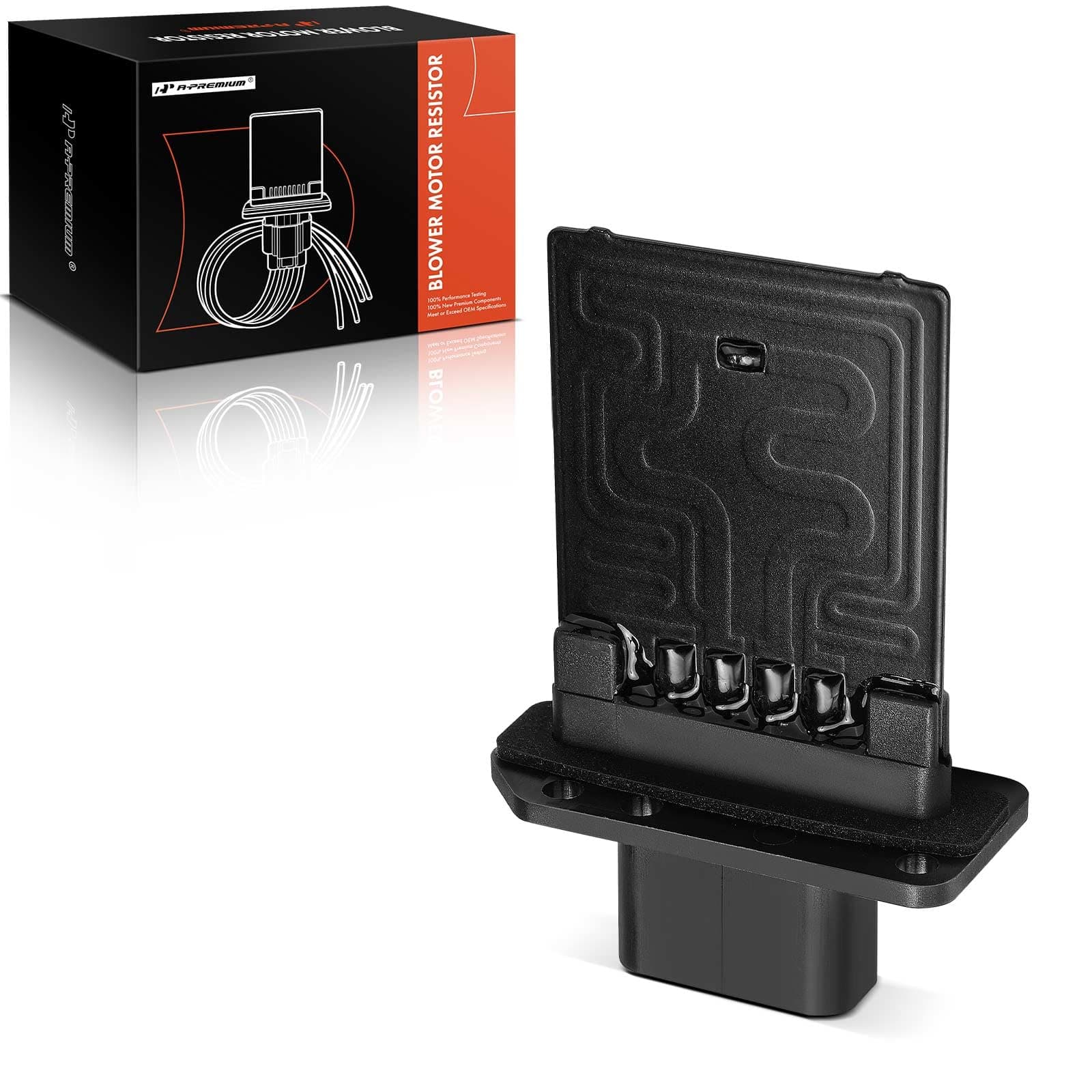 A-Premium Manual Control Module Blower Motor Resistor Compatible with Infiniti & Nissan Vehicles - Frontier, Pathfinder, Xterra, Titan, QX56, Quest, Armada - Replace# 271505Z000, 271507S000