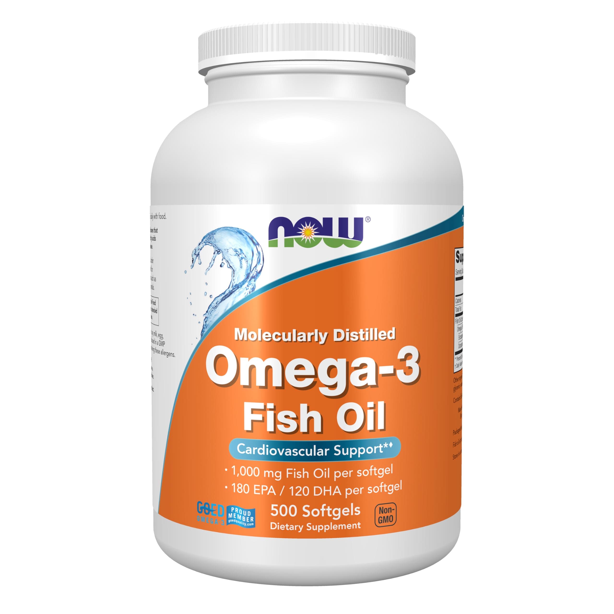 Omega-3 Softgels - 500 Softgels