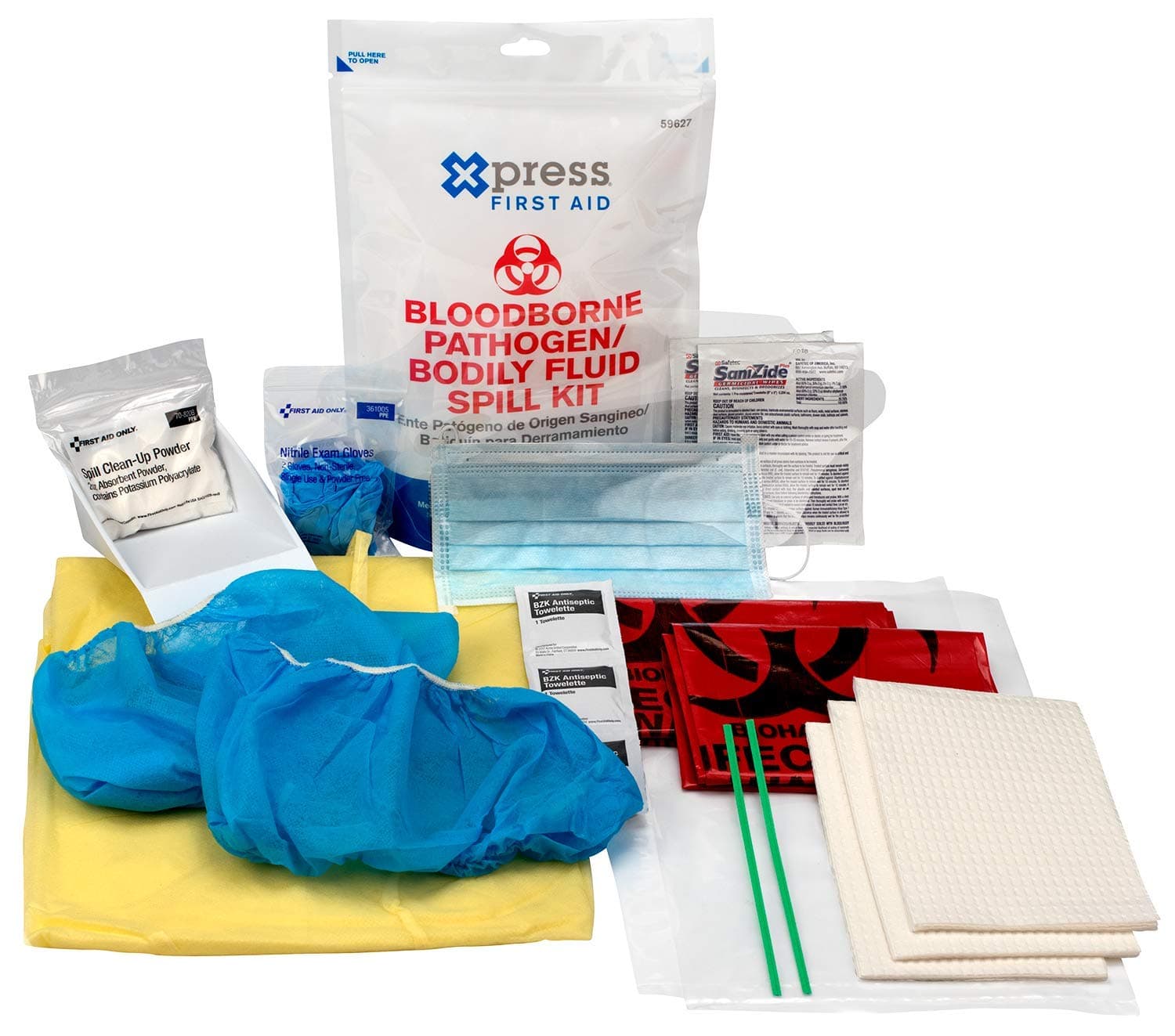59627 Bloodborne Pathogen/Bodily Fluid Spill Clean Up Kit
