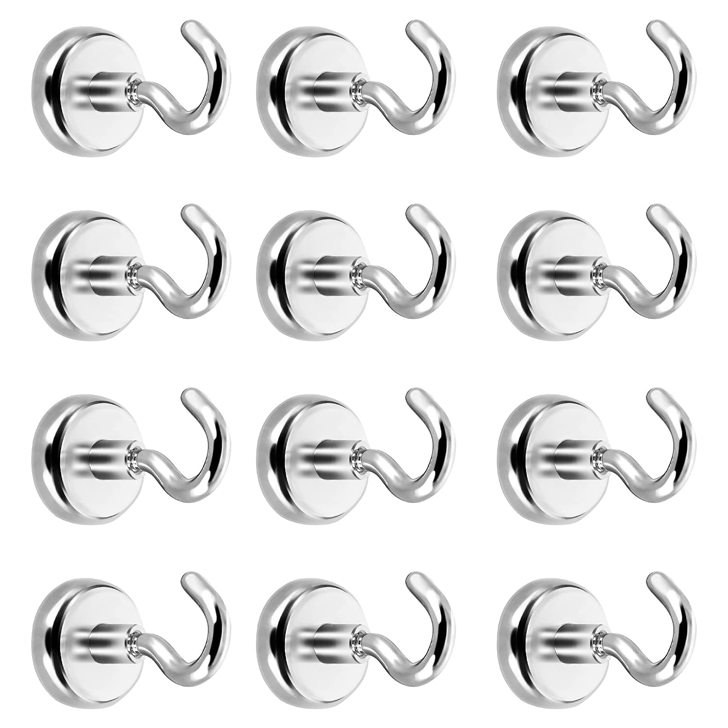 Magnetic Hooks,Fridge Magnet Hook,Magetic Hooks,Self Adhesive Hooks,Powerful Heavy Duty Magnet Great For Your Refrigerator