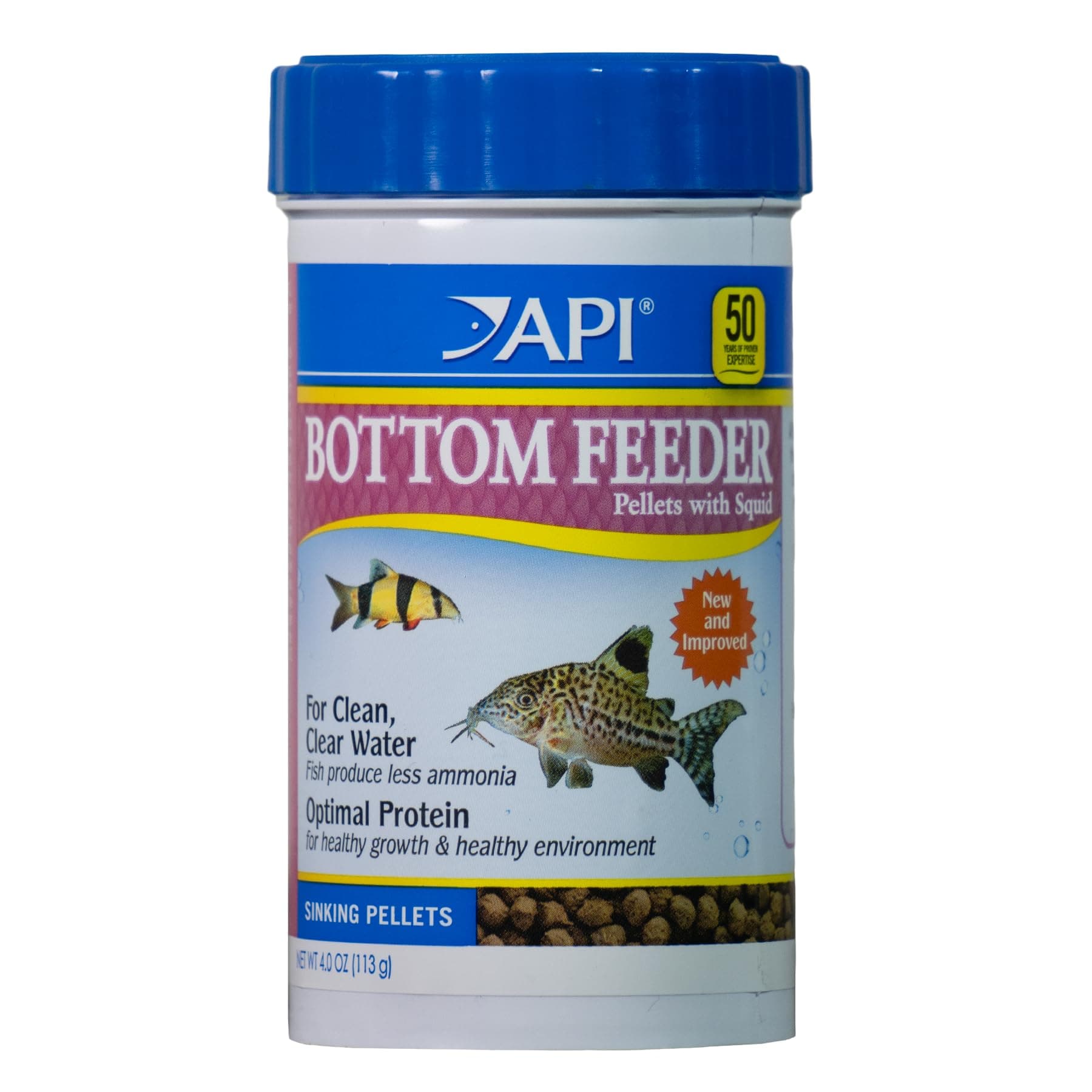 Bottom Feeder Pellets with Shrimp, 4 OZ