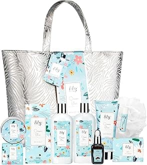 Mothers Day Gift for Mom - XXXL Bag Spa Gift Set for Women Luxury Bath and Body Gift Bag Set for Women Spa Kit Pampering Gifts for Her Christmas Birthday Gifts Spa Bath Gift Set with Shower Gel