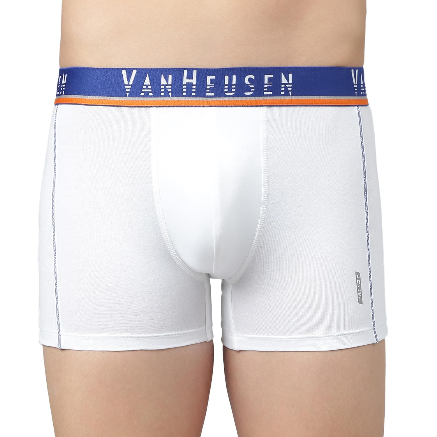 Van Heusen Men Active Swift Dry Trunks - Mesh Panel, Breathable |Material: Cotton