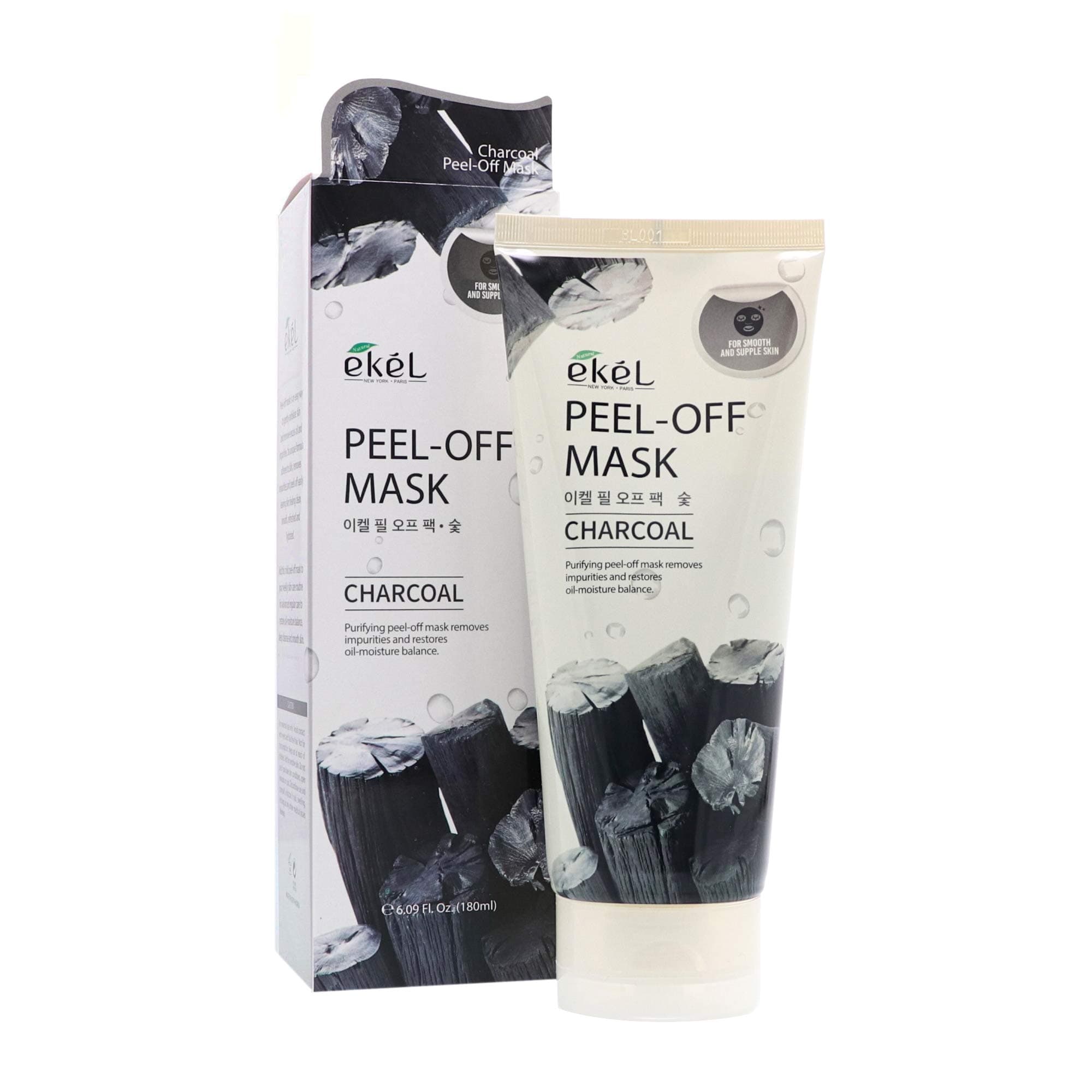 Ekel-Peel off pack Charcoal