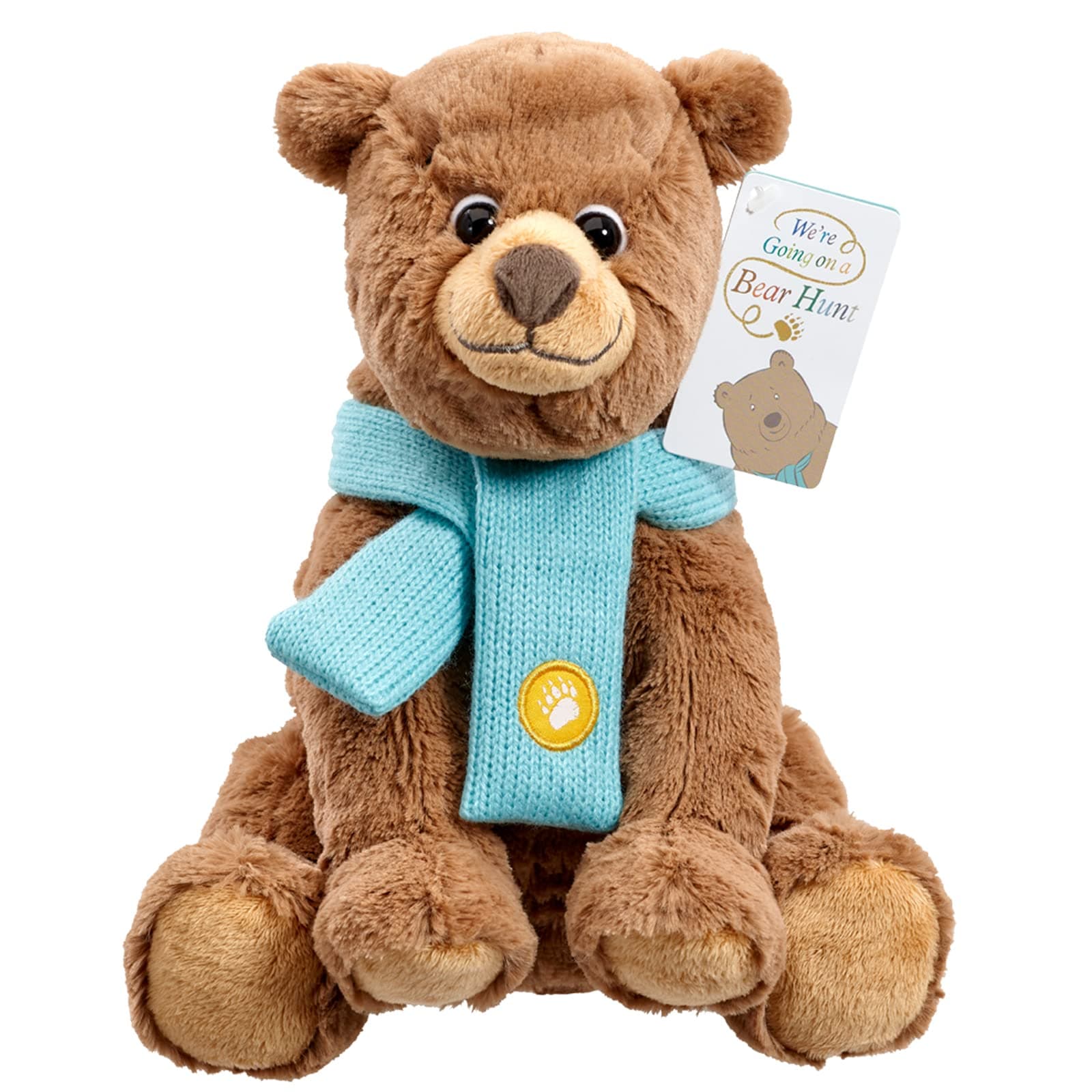 Rainbow Designs Official We're Going On a Bear Hunt - Super Soft Brown Bear Toy For Toddlers and Babies, 24cm