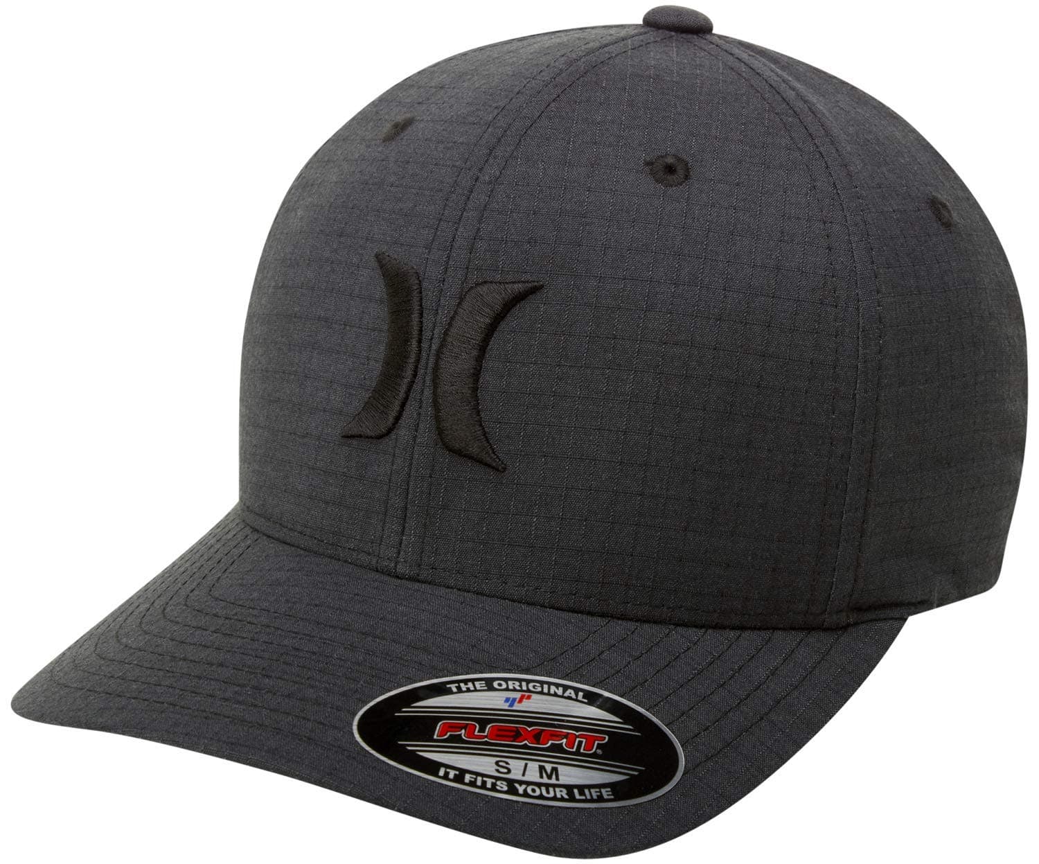 HurleyMen's Black Textures Baseball Cap Baseball Cap
