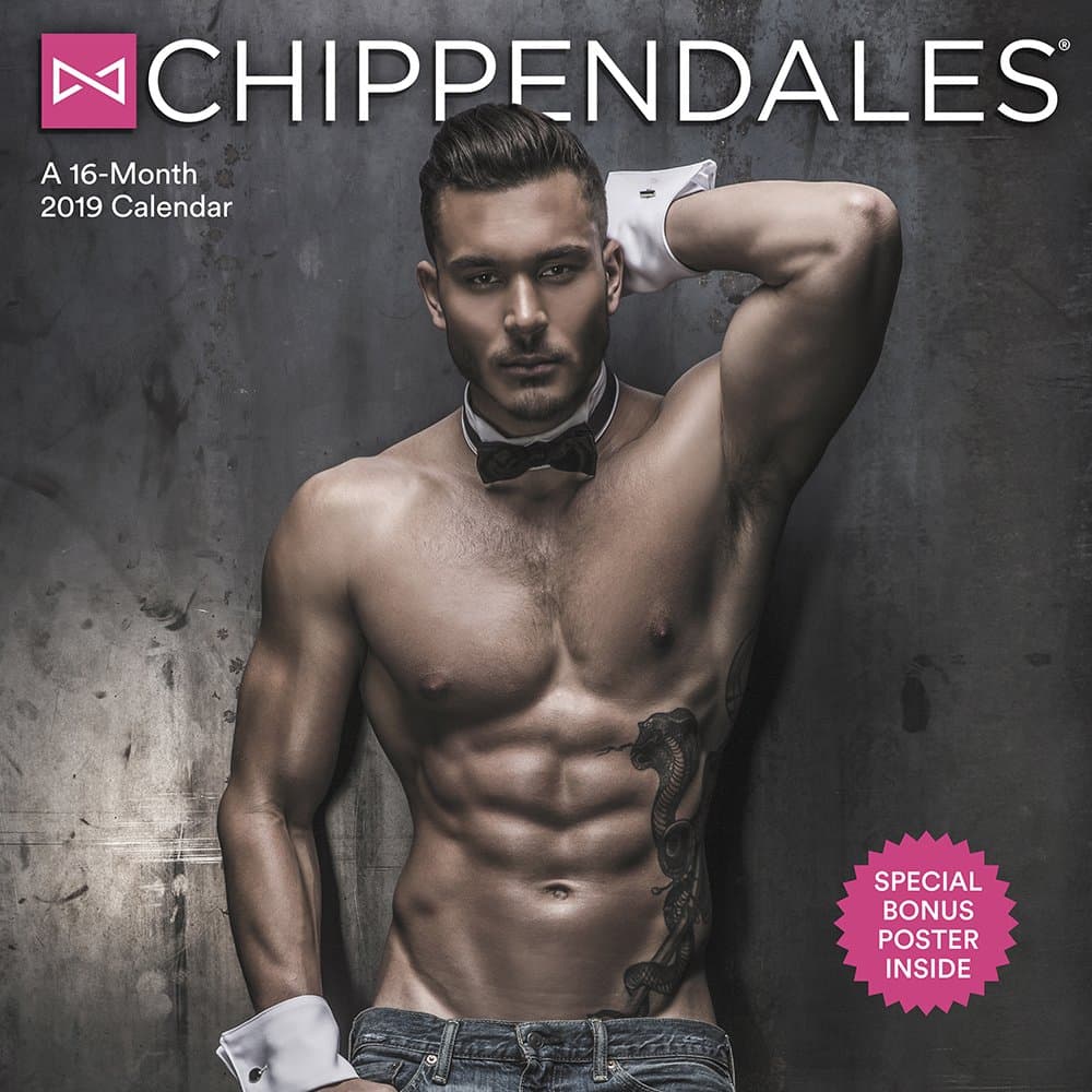 Chippendales Wall Calendar (2019)