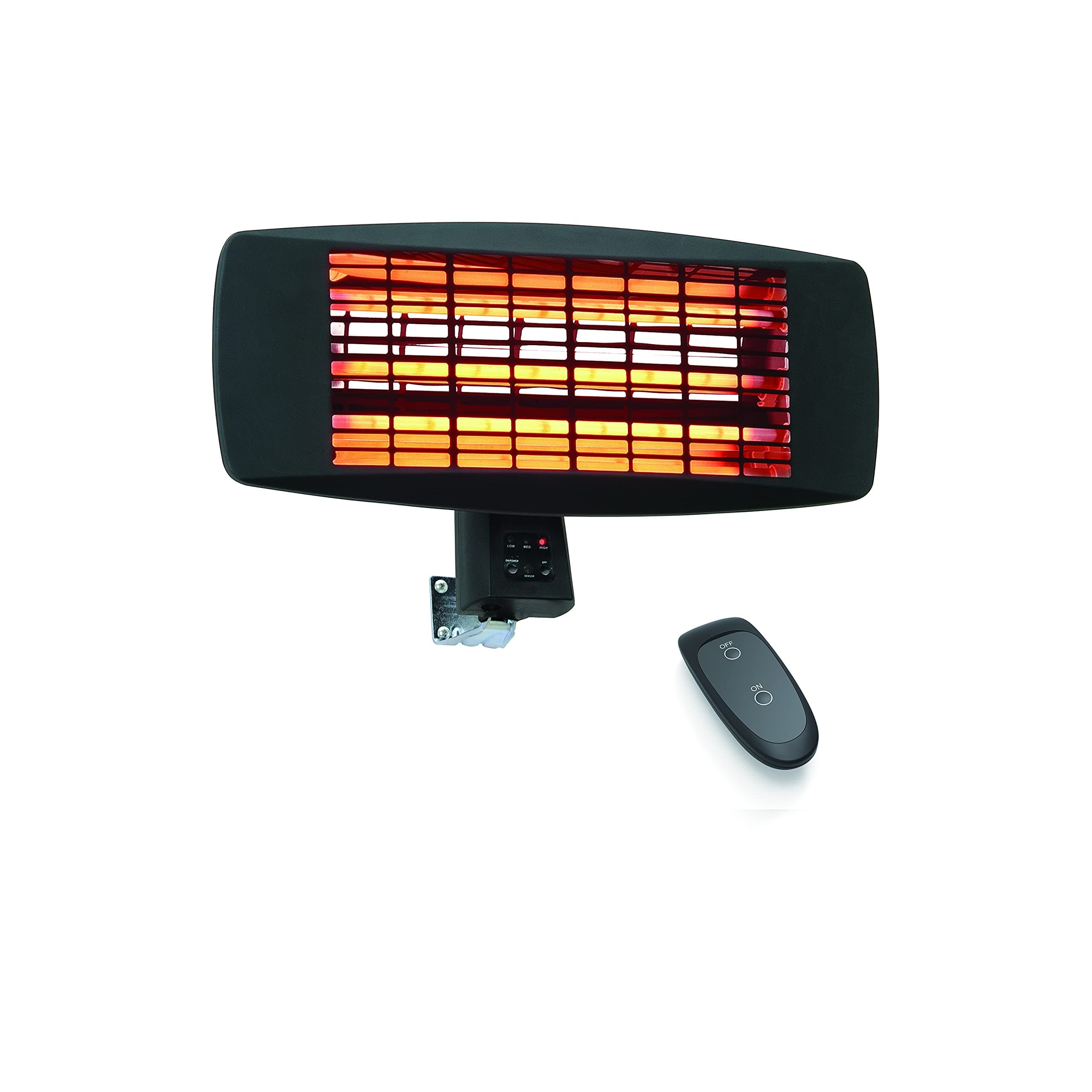 Devola Core 2kW Garden Patio Heater (Square Wall Mounted)