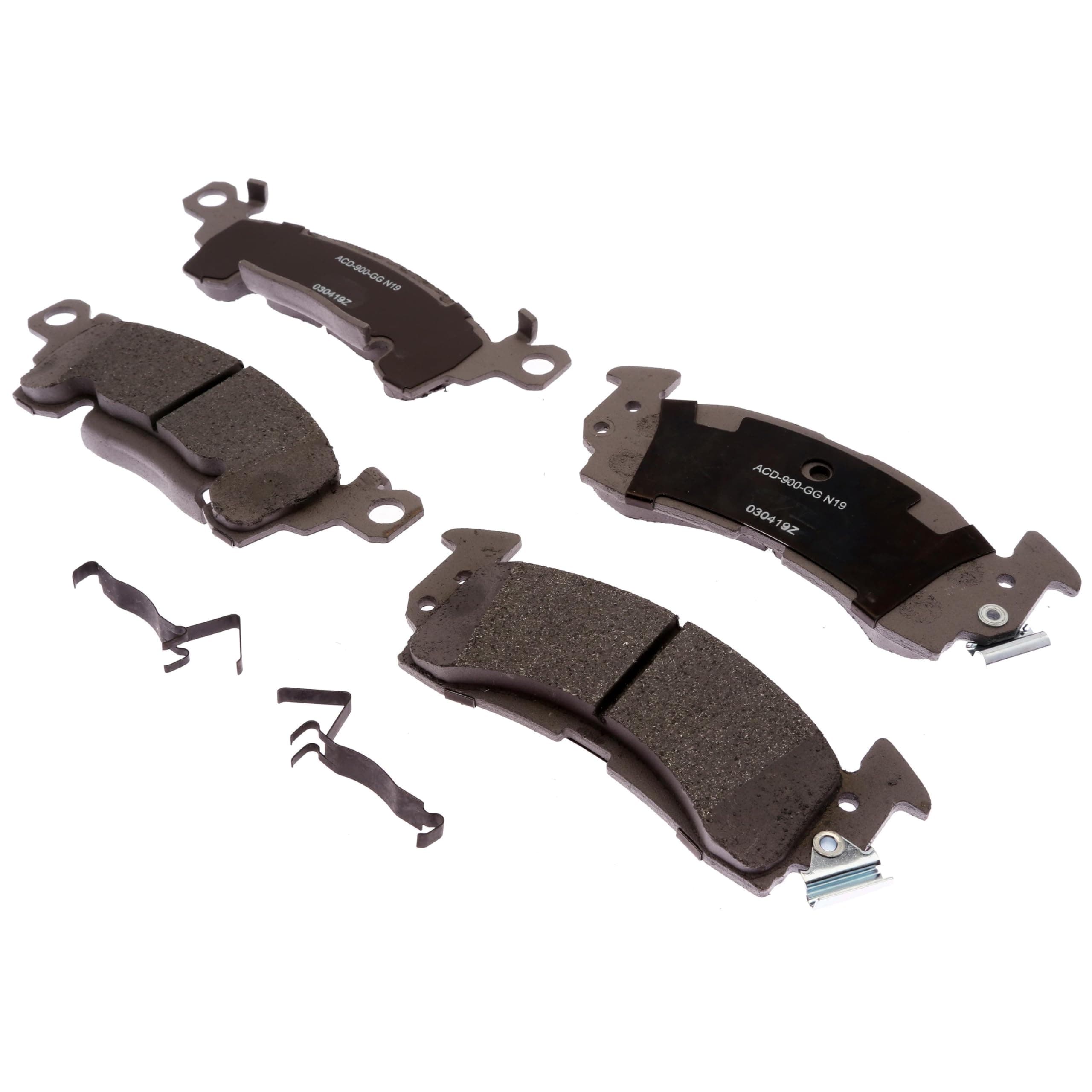 ACDelco Silver 14D52CHF1 Ceramic Front Disc Brake Pad Set