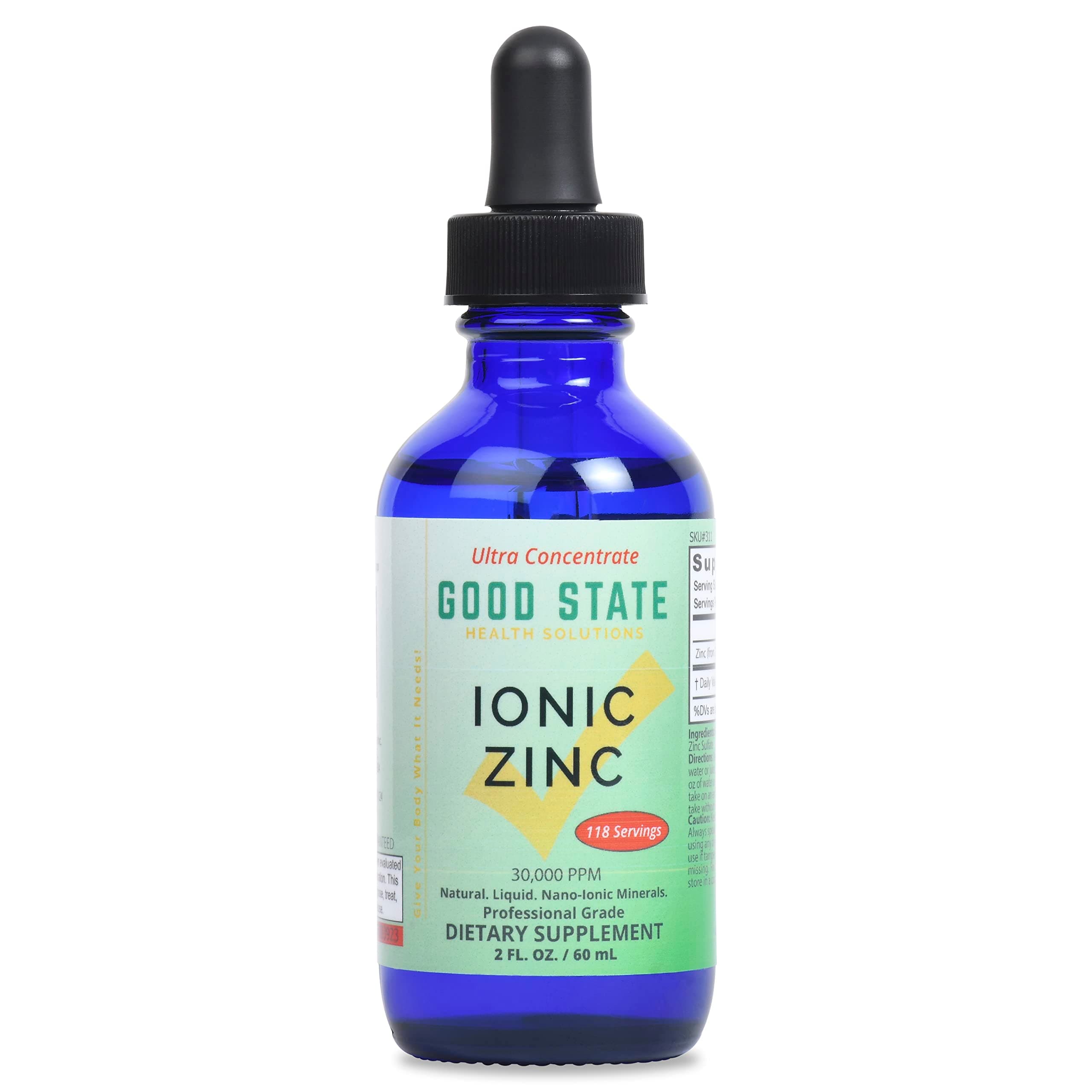 Ionic Zinc Ultra Concentrate (Glass Bottle)