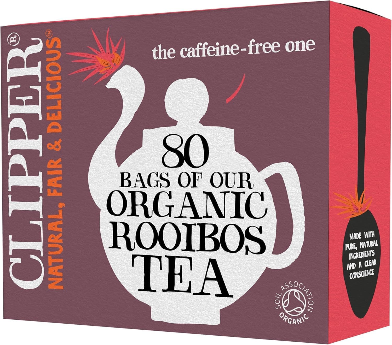 Clipper Organic Rooibos 80 Teabags
