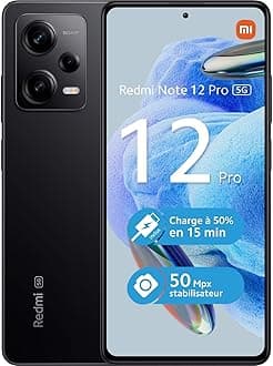 Xiaomi Redmi Note 12 Pro 5G Dual SIM 6GB RAM 128GB Black EU