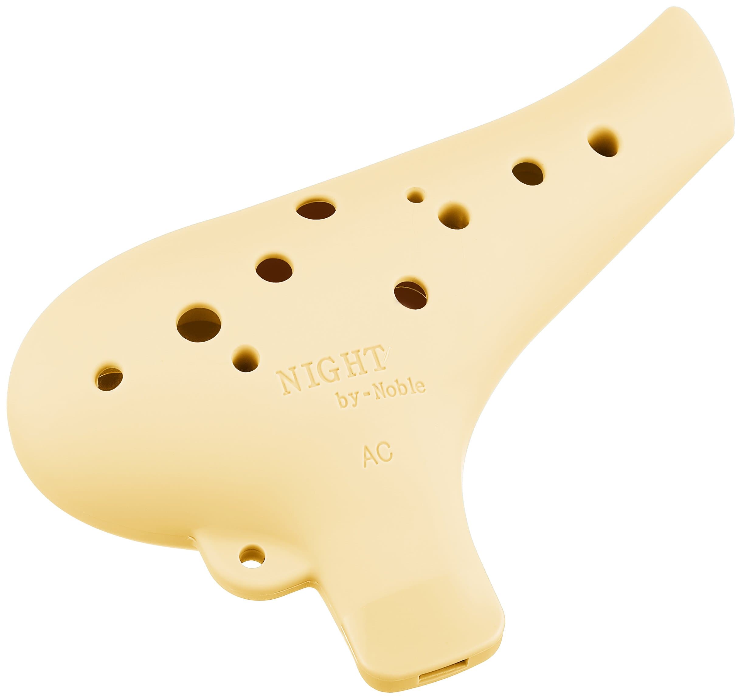 Night By Noble Plastic Ocarina Ivory Ac