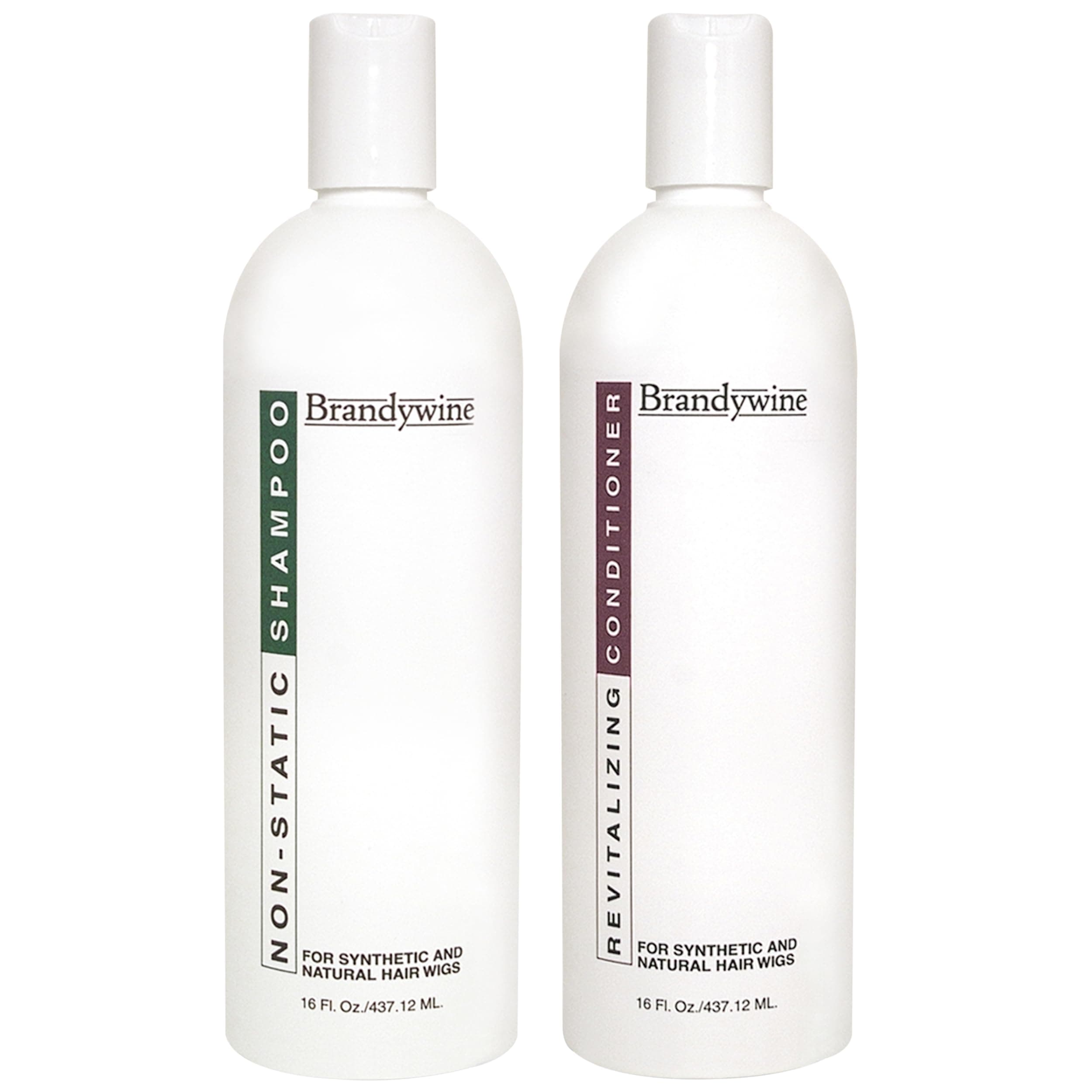 Non Static Shampoo & Revitalizing Conditioner 16 Ounce, Value Pack Bundle 2 items