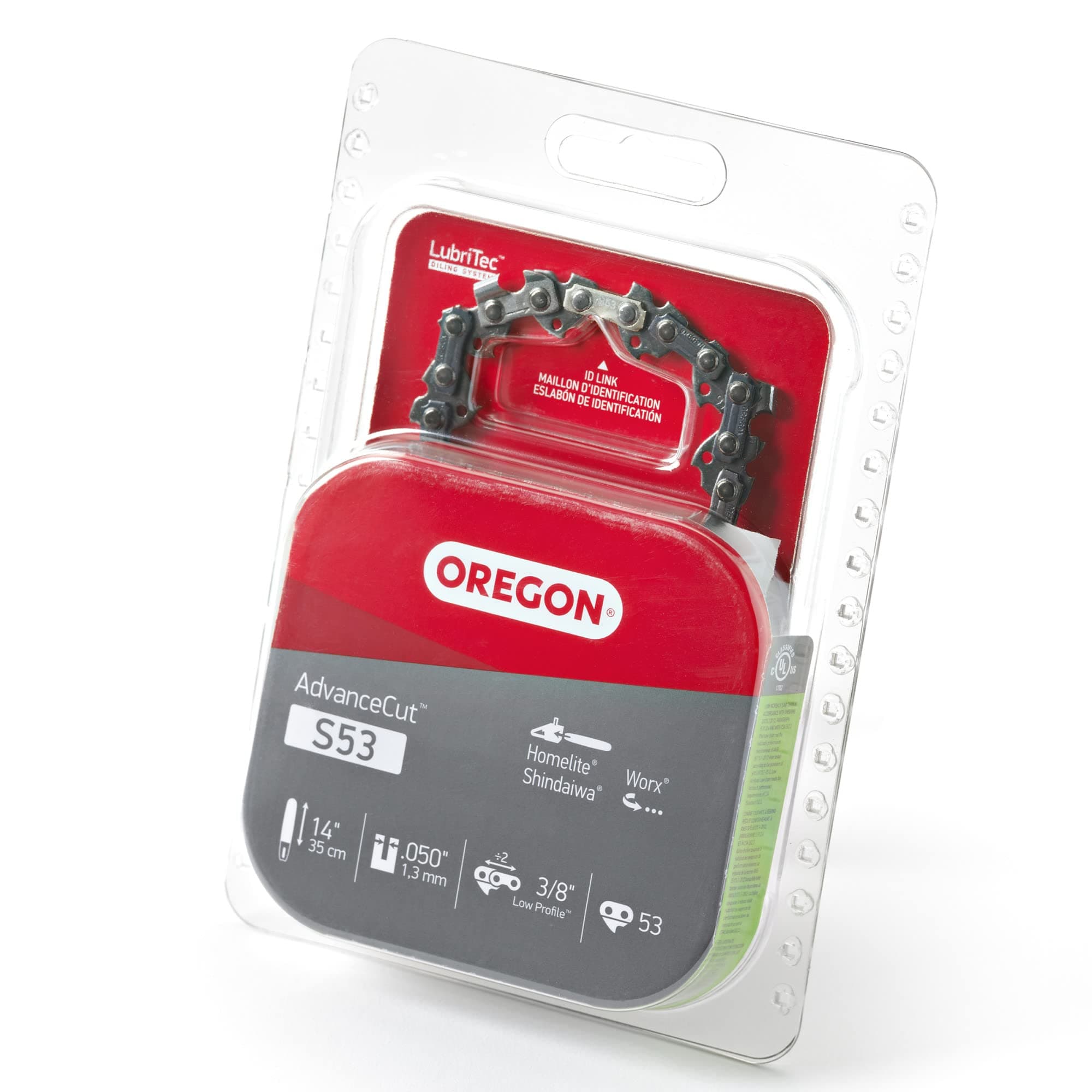 Oregon Chain 14in. Semi Chisel Cutting Chain S53