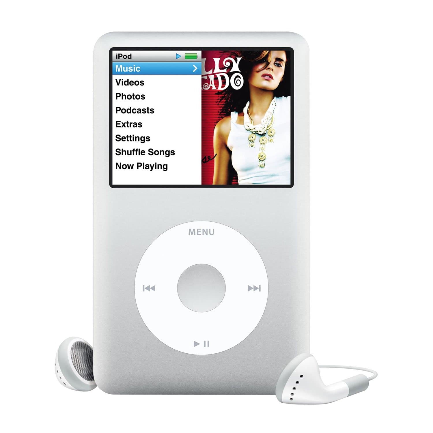 Apple iPod classic 160GB - Silver - 6th Generation (Latest Model)