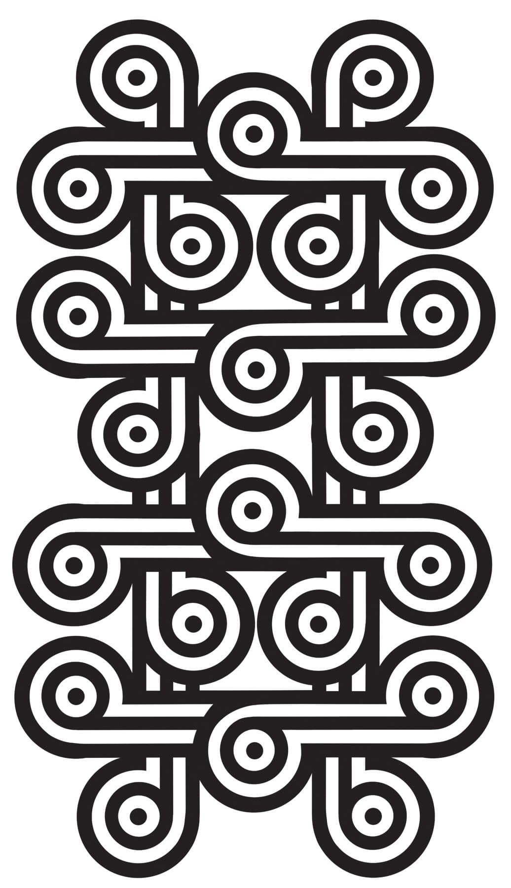 Jonathan Adler WallPops WPK0190 Charlie Kit Wall Applique