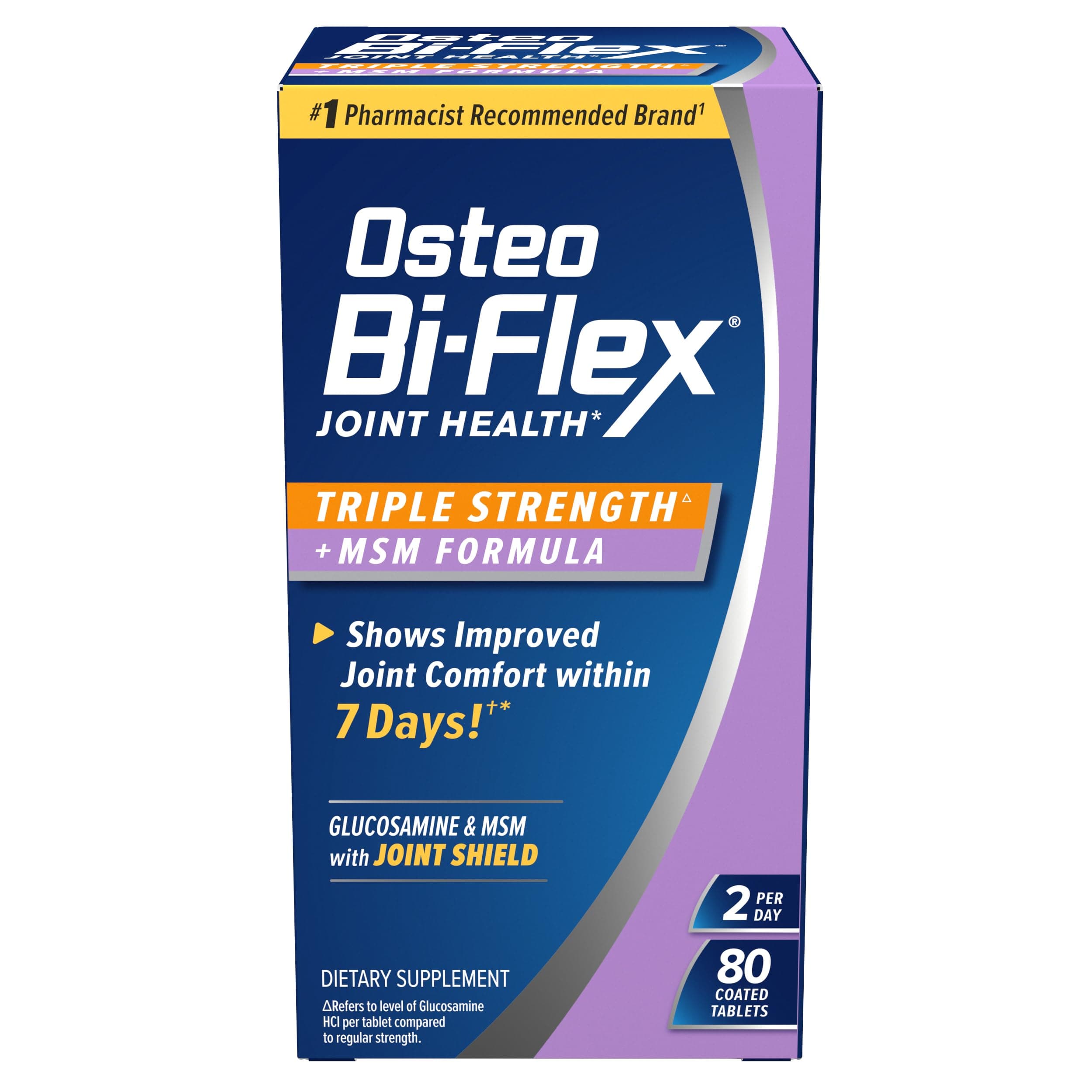 Osteo Bi-Flex Triple Strength w/MSM 80 Coated Tablets