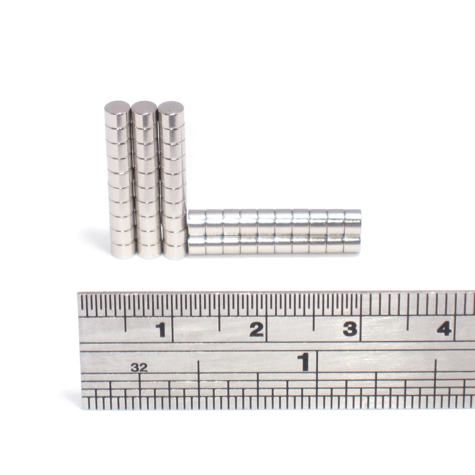 Tiny Disc Magnets 3x2 mm Neodymium Small Craft Magnet 3mm diameter x 2mm (50)