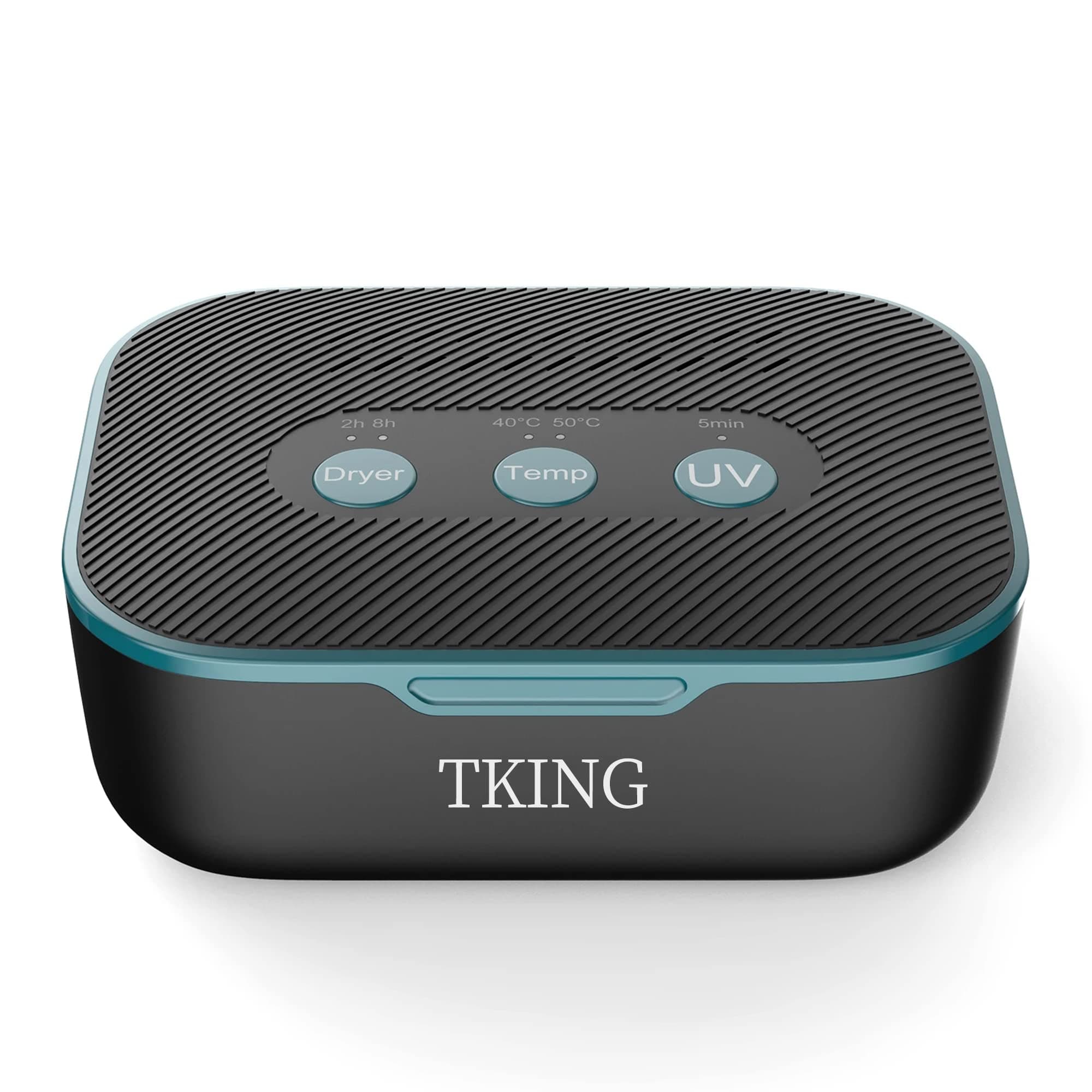 TKING Hearing Aid Dryer, HD100, White, Automatic, Portable