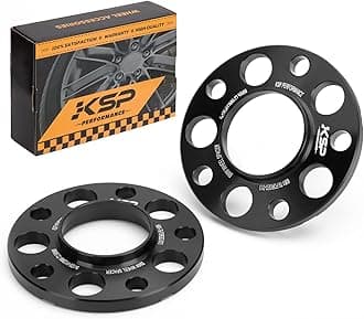 - KSP 5X120mm Wheel Spacers,12.7mm Hubcentric Forged Tuning Spacer for E36 E46 E90 E92 E60,2pc 1/2"(12.7mm) Aluminum Adapters, 72.56mm Hub Bore for 318i 323i 325i 328i 330i 335i 525i 545i No Lug Bolts