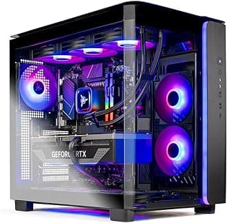King 95 Gaming PC, AMD Ryzen 7 9800X3D 4.7GHz, NVIDIA RTX 5070 12GB VRAM, 1TB Gen4 NVMe SSD, 32GB DDR5 RAM 6000, 850W Gold ATX 3 PSU, 360 ARGB AIO, WI-FI 5, Windows 11, Desktop