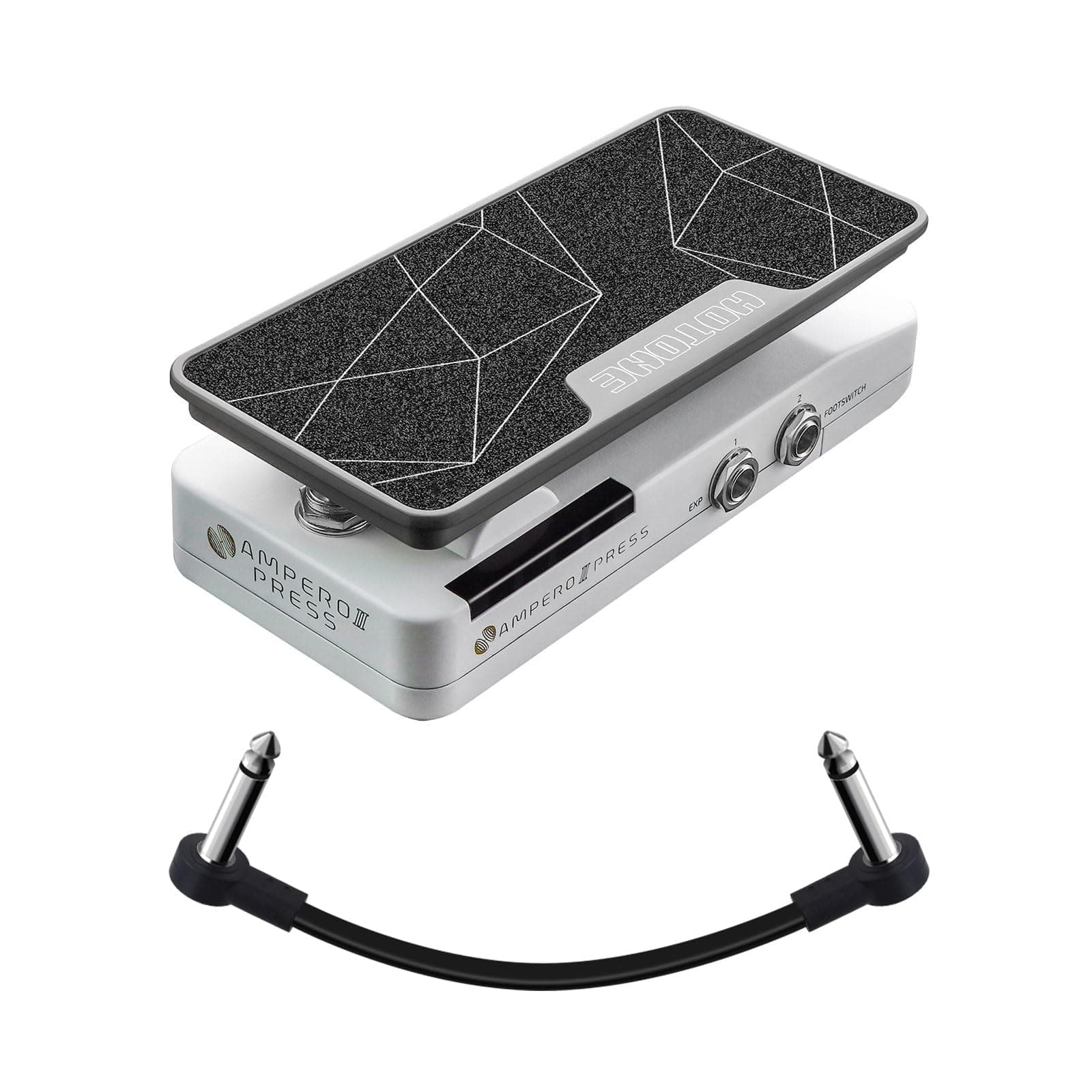 Expression Pedal with Footswitch, SP Model, Ampero II Press, Guitar Tools, Wah Effects, Passive Design, Aluminum Alloy Casing, Analog Signal Format