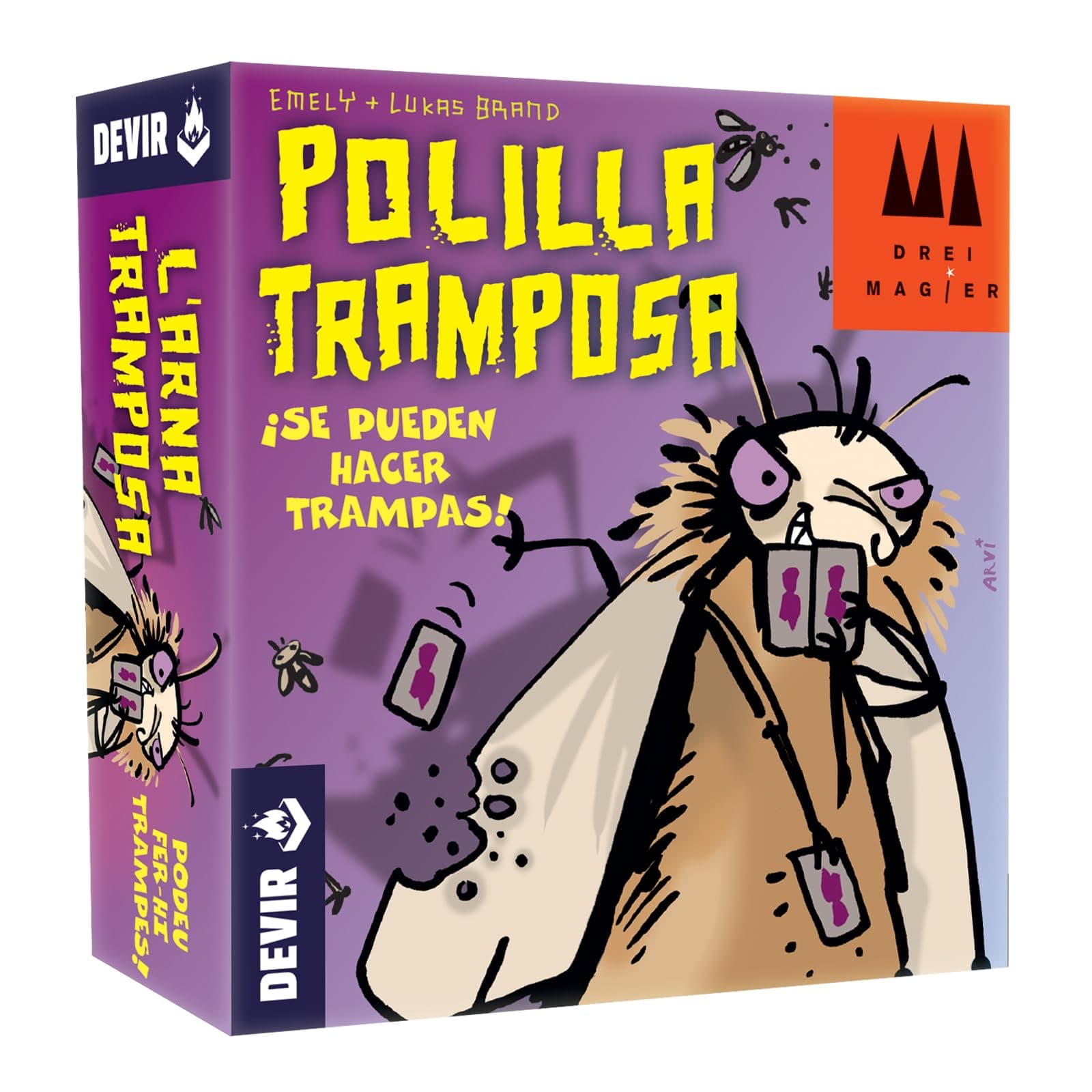 Devir La Polilla Tramposa Board Game (BGPOLI)