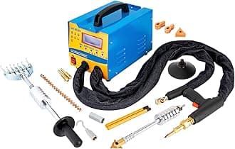 Dent Puller Machine, 3KW Spot Dent Puller, 2000A Dent Puller Welder, 7 Modes Auto Body Dent Puller Welder, Digital Panel Welding Dent Puller, 110V Spot Dent Puller for Car Body Dent Repair