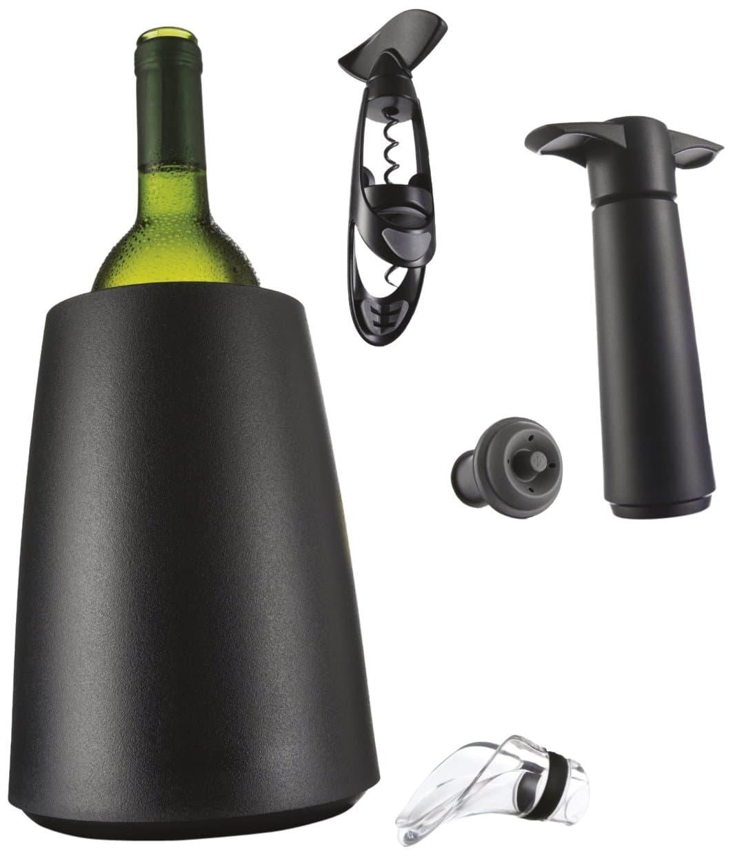 True Fabrication 1298 Vacu Vin Wine Set, Multicolor