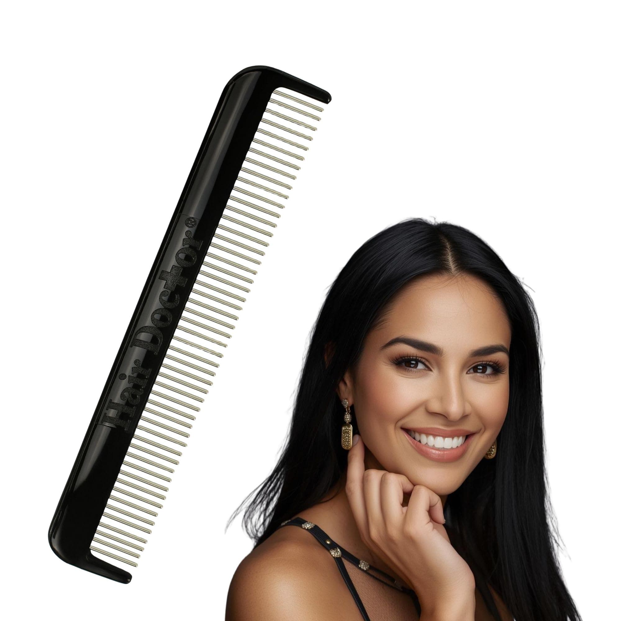 Vanity Comb (7" Onyx Black)