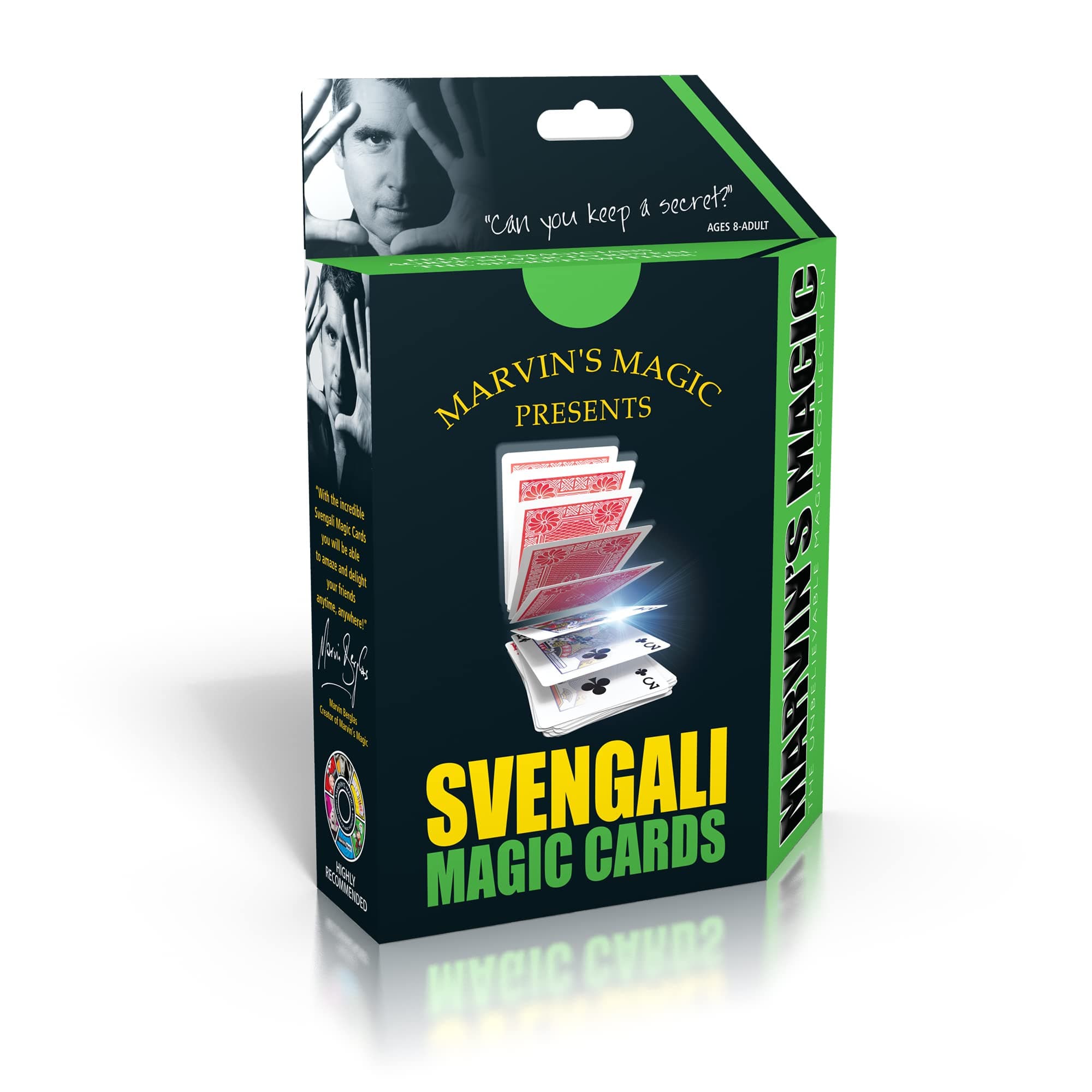 Marvin's Magic - Magic Svengali Magic Card Tricks Set - 25 Amazing Magic Tricks for Adults & Children - All Routines Carefully Explained - Suitable for Age 8+