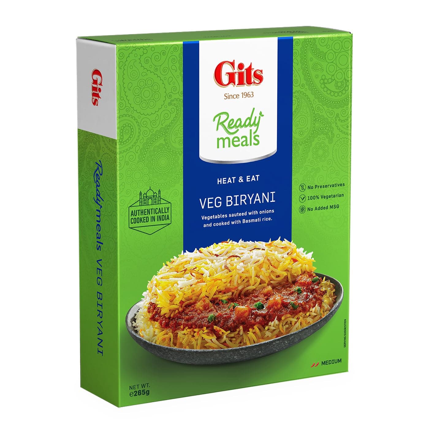 Gits Veg Biryani Mix 265Grams