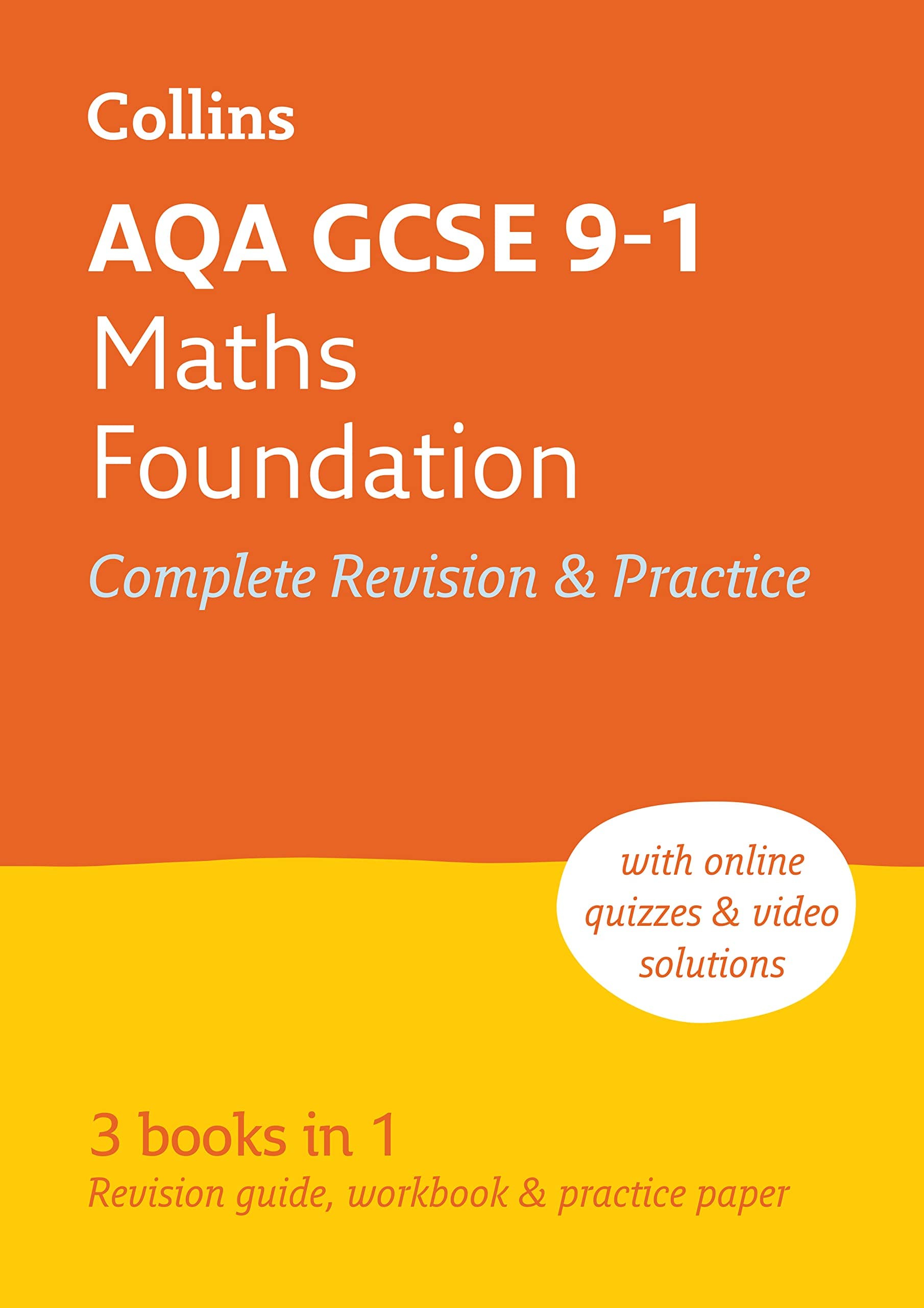 AQA GCSE 9-1 Maths Foundation Complete Revision and Practice