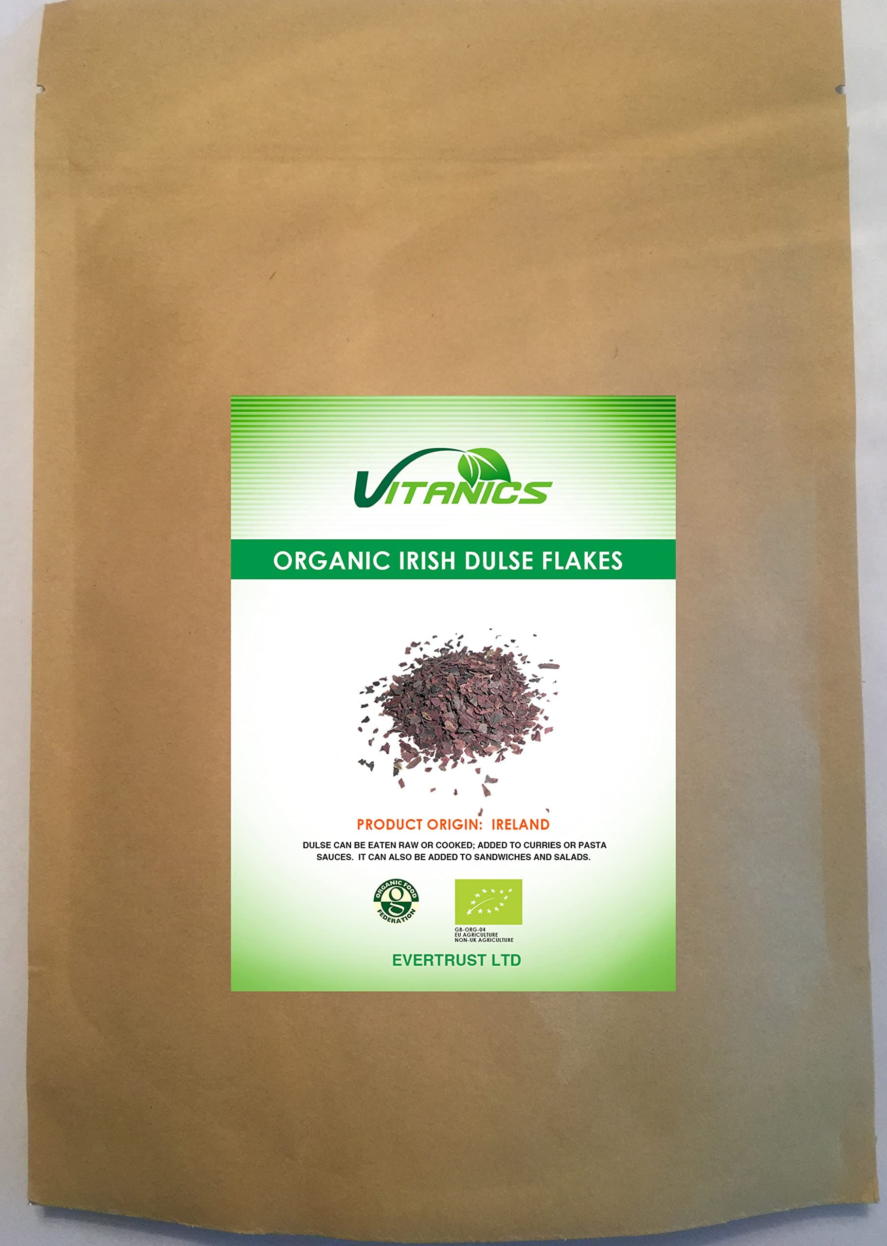 Organic Irish Dulse Flakes (1kg)