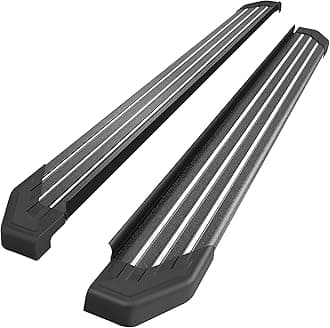 5.5Inch Aluminum Side Steps Running Boards Compatible with 2011-2021 Jeep Grand Cherokee. Step Bars Rock Sliders.