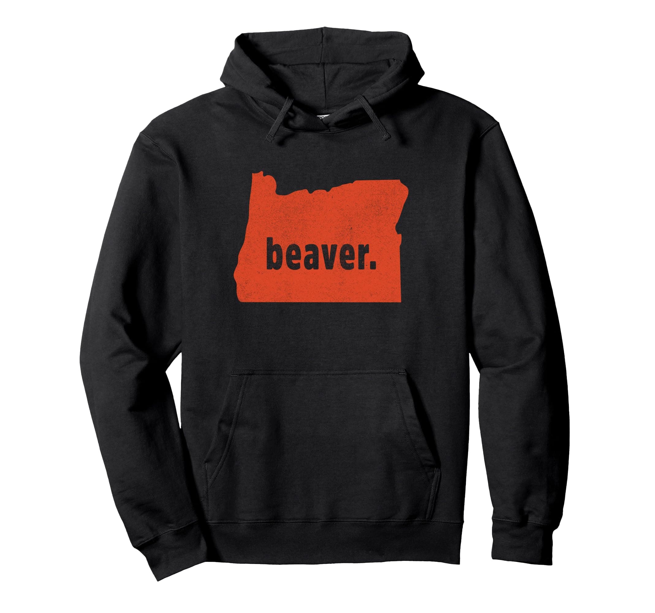 Oregon State nickname Beaver distressed Pullover Hoodie