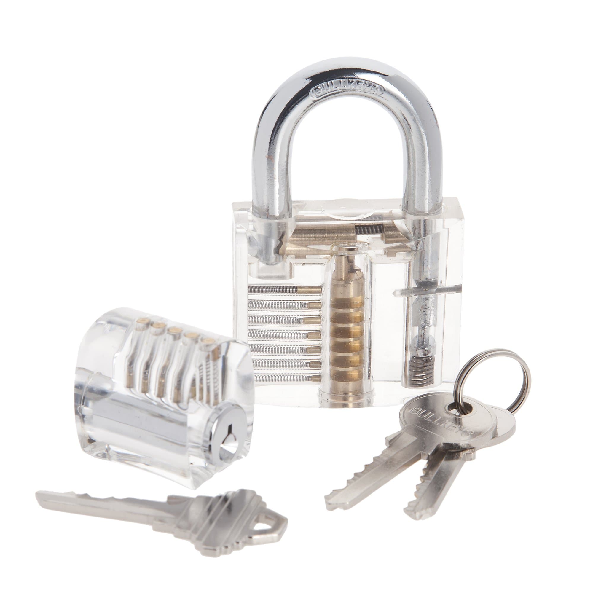 Lokko Crystal Lock Pick Training Practice Lock Set for All Levels - Type A and B