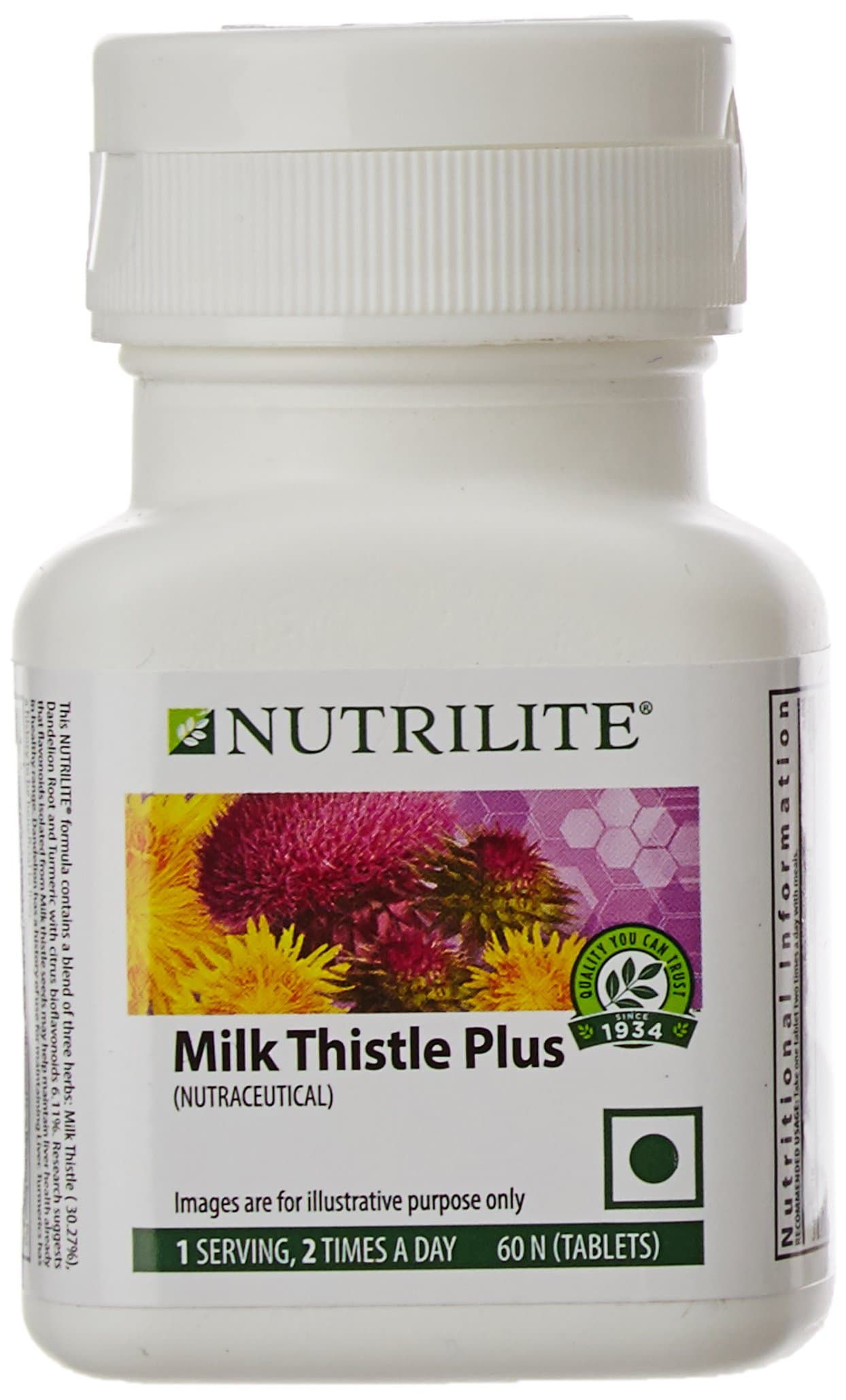 Amway Milk Thistle Plus (Pack Of 60 Tablets
