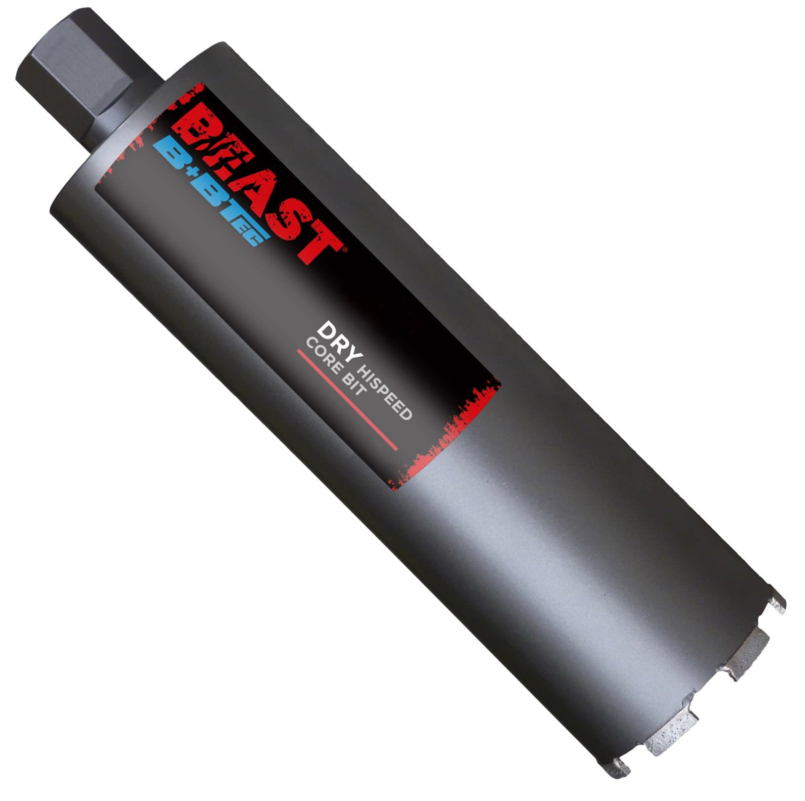 Lackmond DCB158HS 1-1/4"-7 Thread Beast Premium-Grade HI Speed Dry Diamond Core Bits, 1-5/8" x 13"