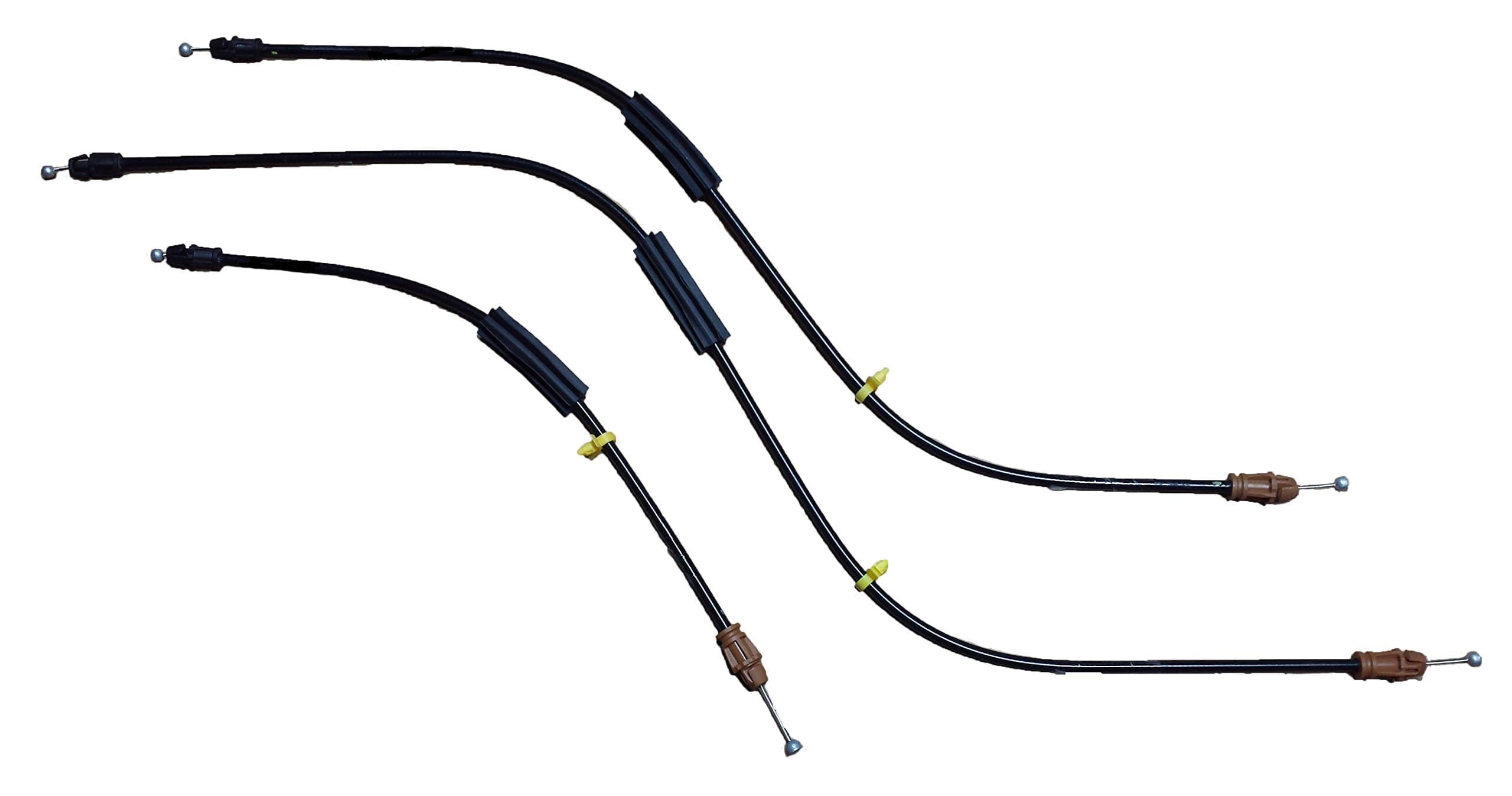 YOT1625310 Inside Door Handle Latch Release Cables Includes All 3 Possible Sizes That were Used fits Chevy Silverado Suburban Tahoe Avalanche GMC Sierra Yukon Cadillac Escalade