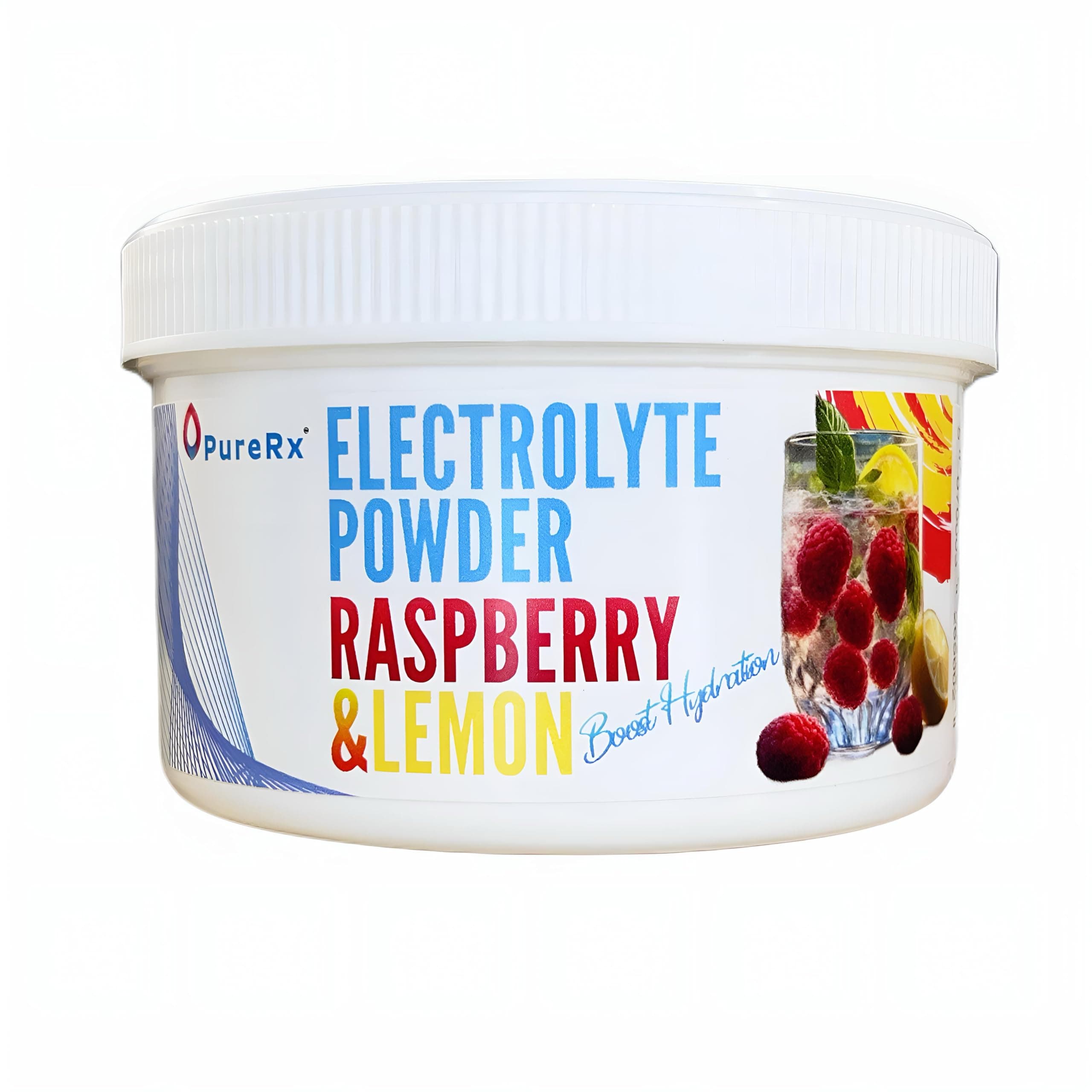 Electrolyte Powder (50 Servings, Raspberry and Lemon) Great Tasting Electrolyte Powder Suitable for Sports, Rehydration, Travel