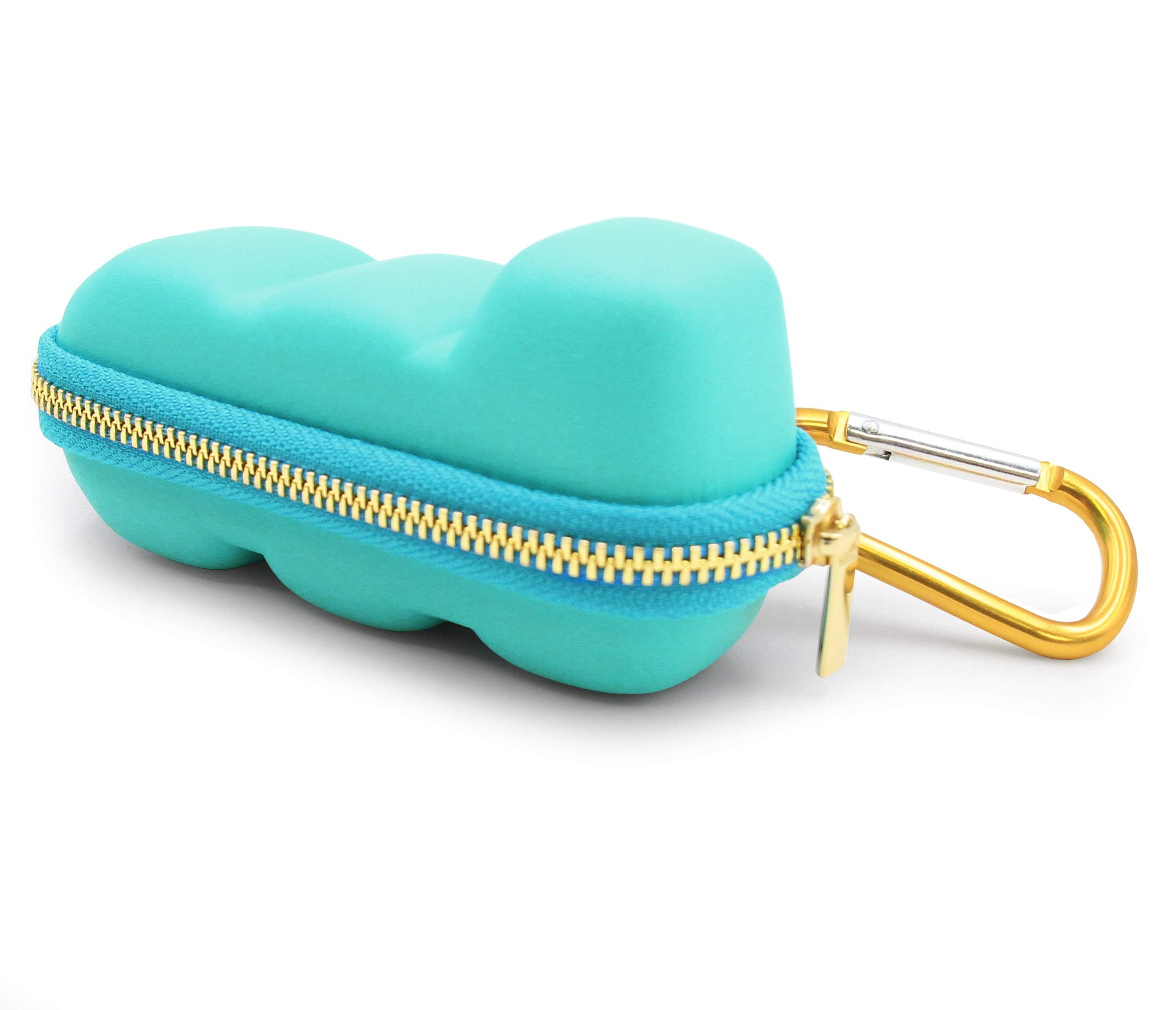 CASEMATIX Turquoise Asthma Inhaler Travel Case, Does Not Include Inhaler Medicine