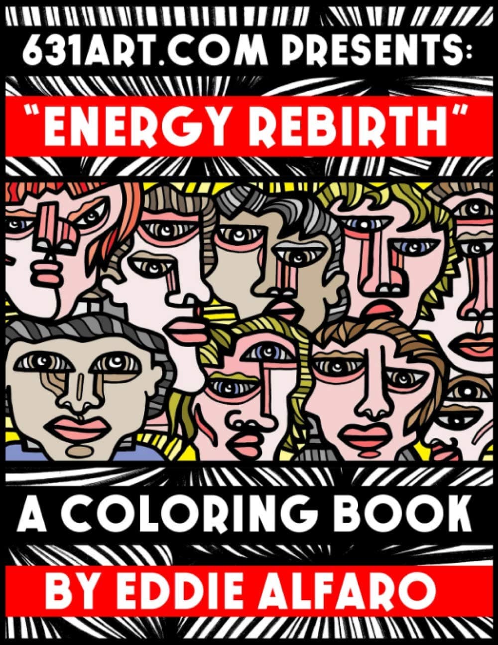 Energy Rebirth: A Coloring Book