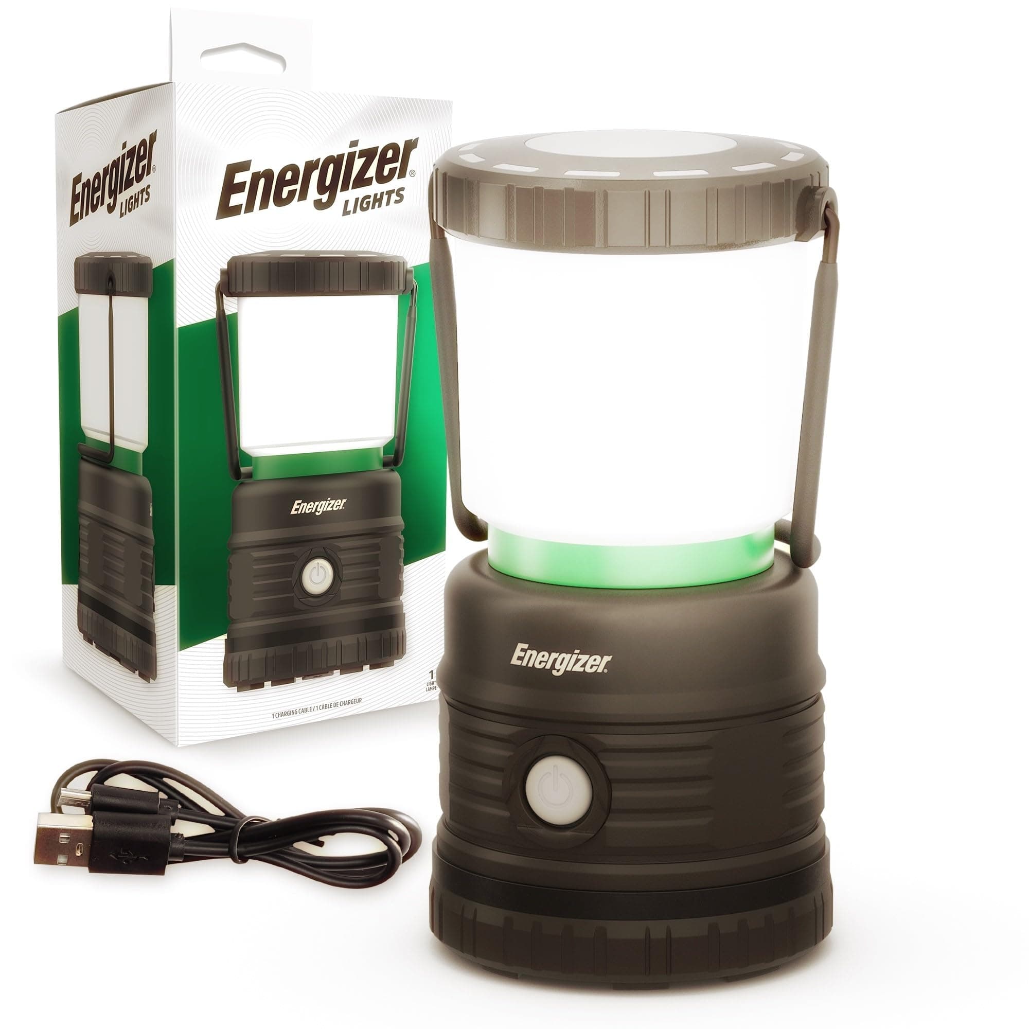 Rechargeable LED Camping Lantern PRO, Super Bright Tent Light, Water Resistant, Emergency Lantern, USB Charging, Portable, Perfect for Camping, Hiking, DIY & Emergency Power Outage