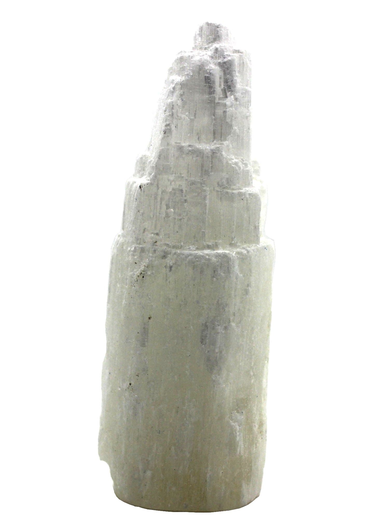 Selenite Skyscraper (1pc) - Approximately 6 Inch Tall