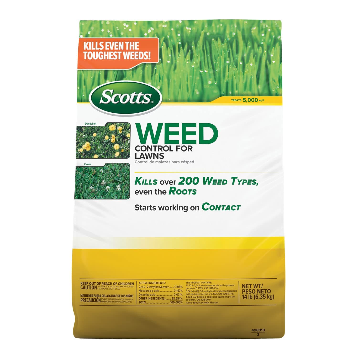 WEED CONTRL FOR LAWNS 5M