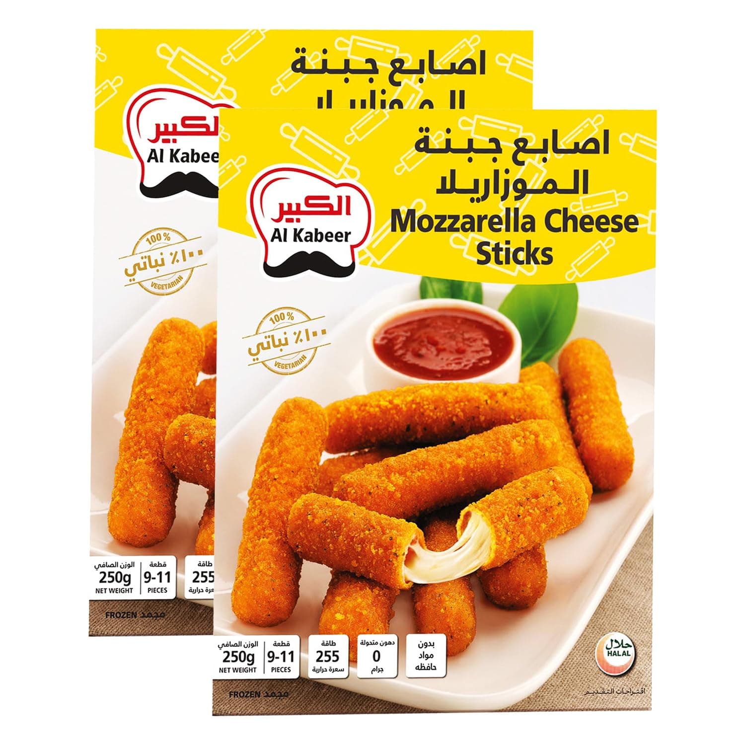 Mozzarella Cheese Sticks Value Pack, 2 x 250 g